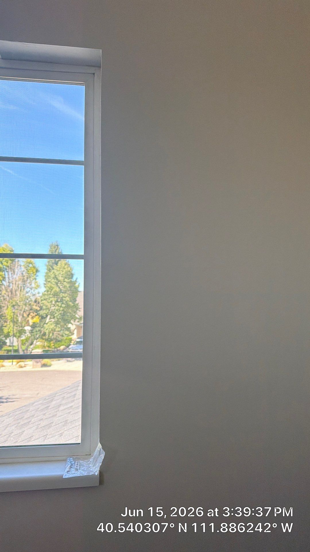 Interior Door and Arched Window Installation in Draper by CompanyCam Sales Demo