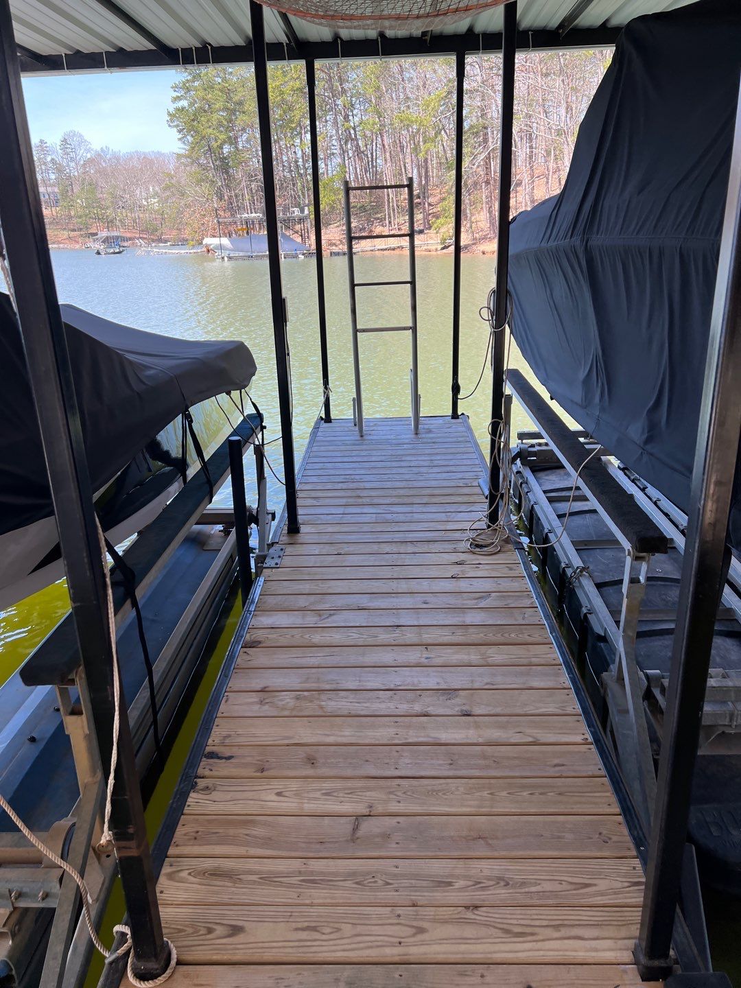 Dock using Wood Sealant by DuraSeal