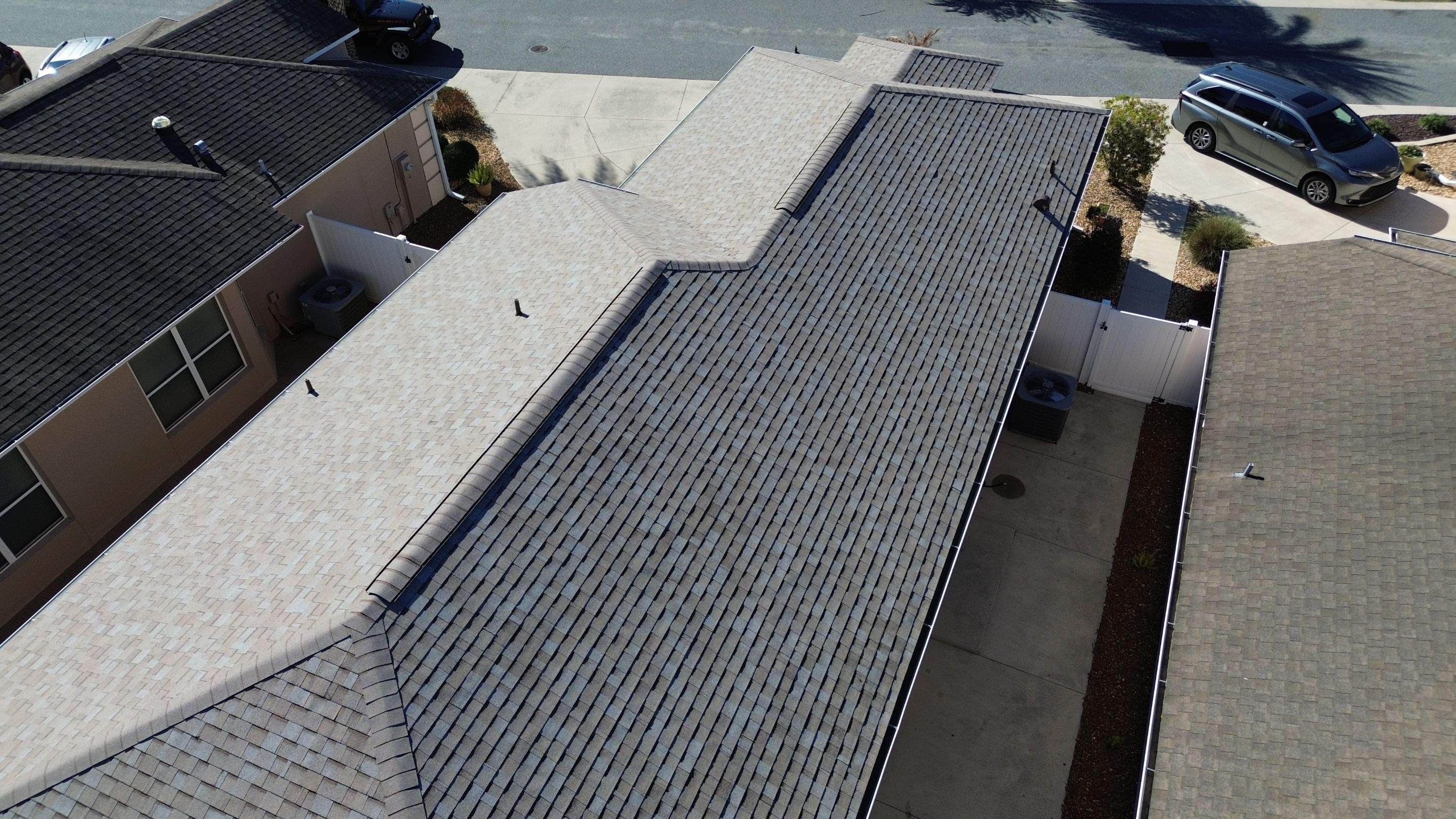 New shingle reroof in The Villages, FL by Brehm Roofing