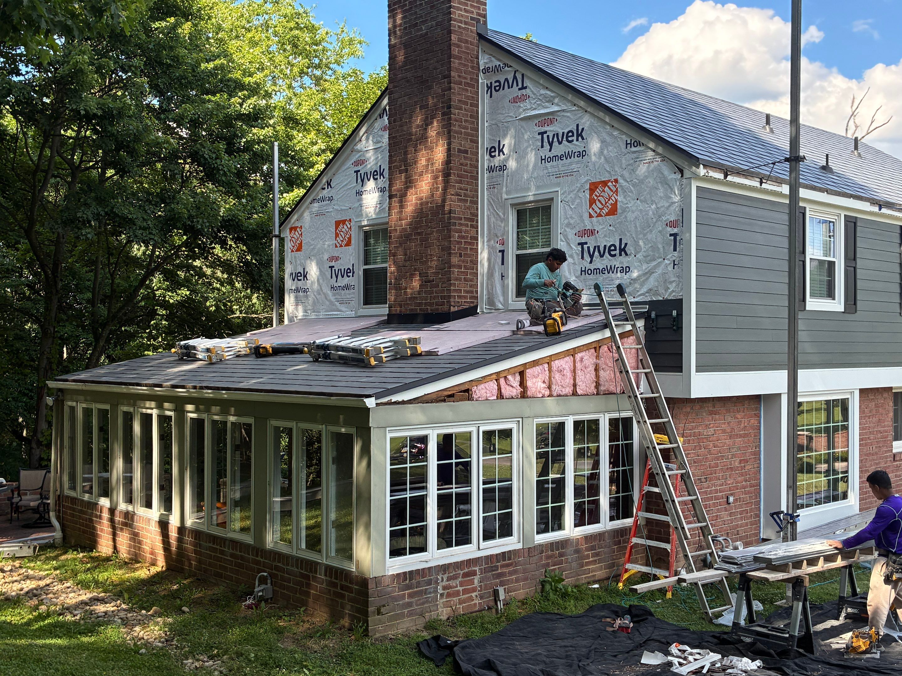 James Hardie Transformation of a Majestic Sewickley Heights Home by Ideal Siding Pittsburgh