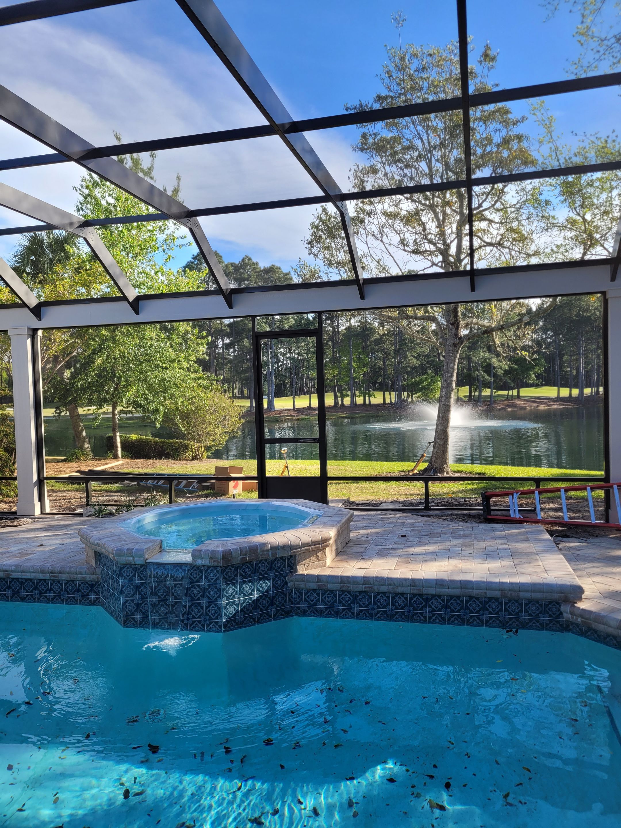 Pool Cover Oasis in Destin by Titan Sunrooms