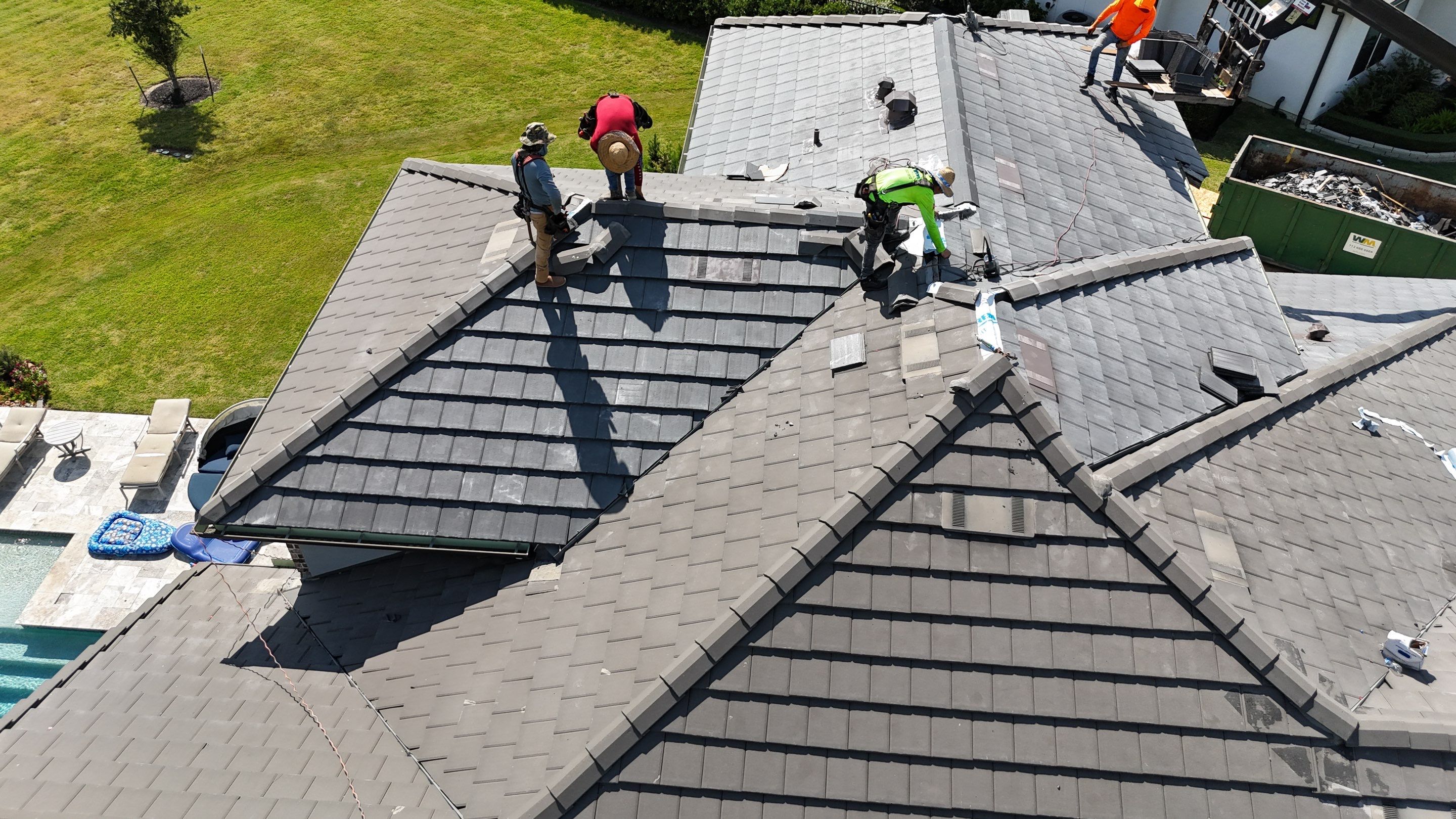 Saxony Tile Repair in Bridgeland!  by Core Four Roofing