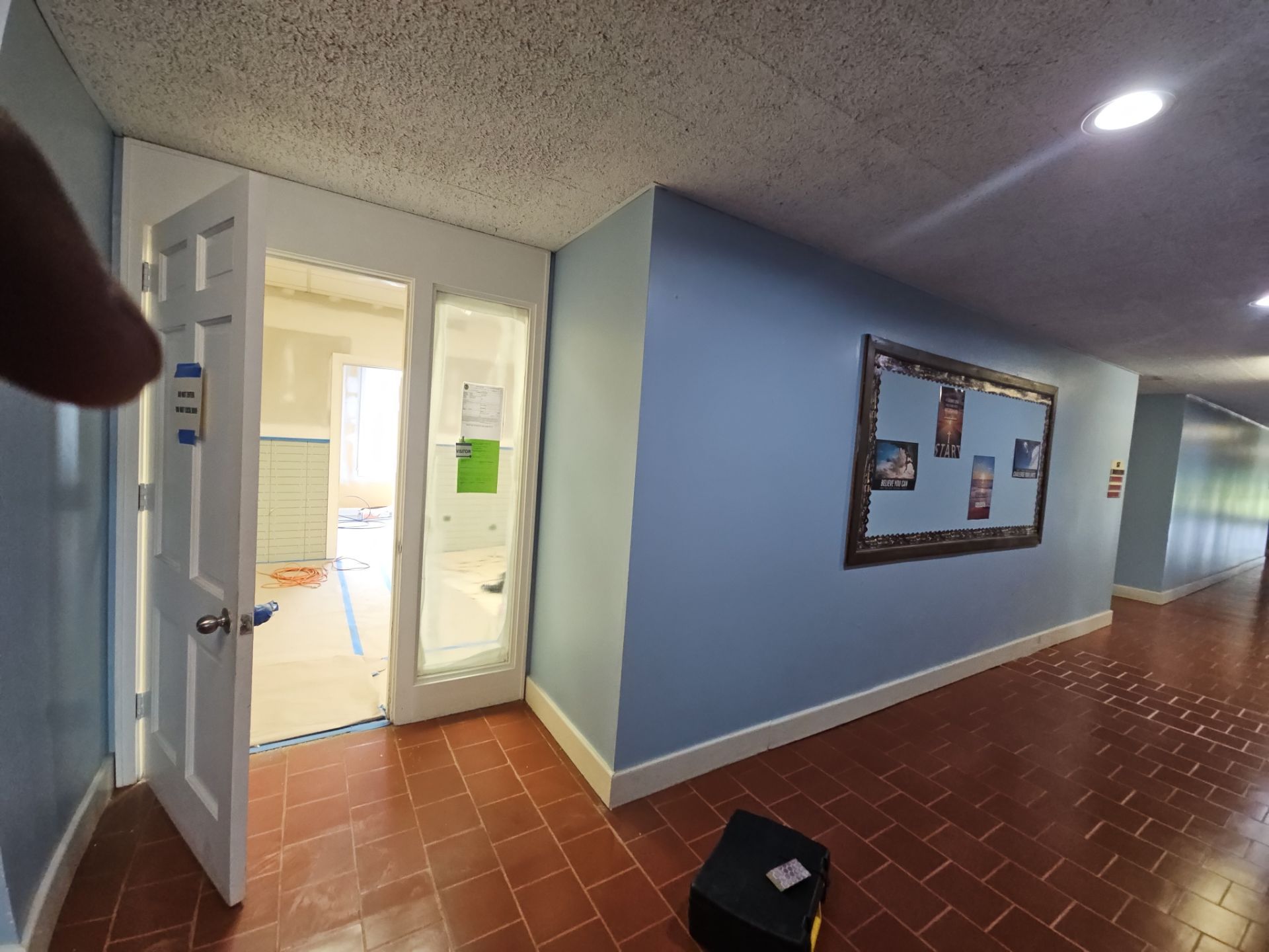 Classroom conversion to ADA Childcare Bathroom Addition by Ajayi Design and Construction 