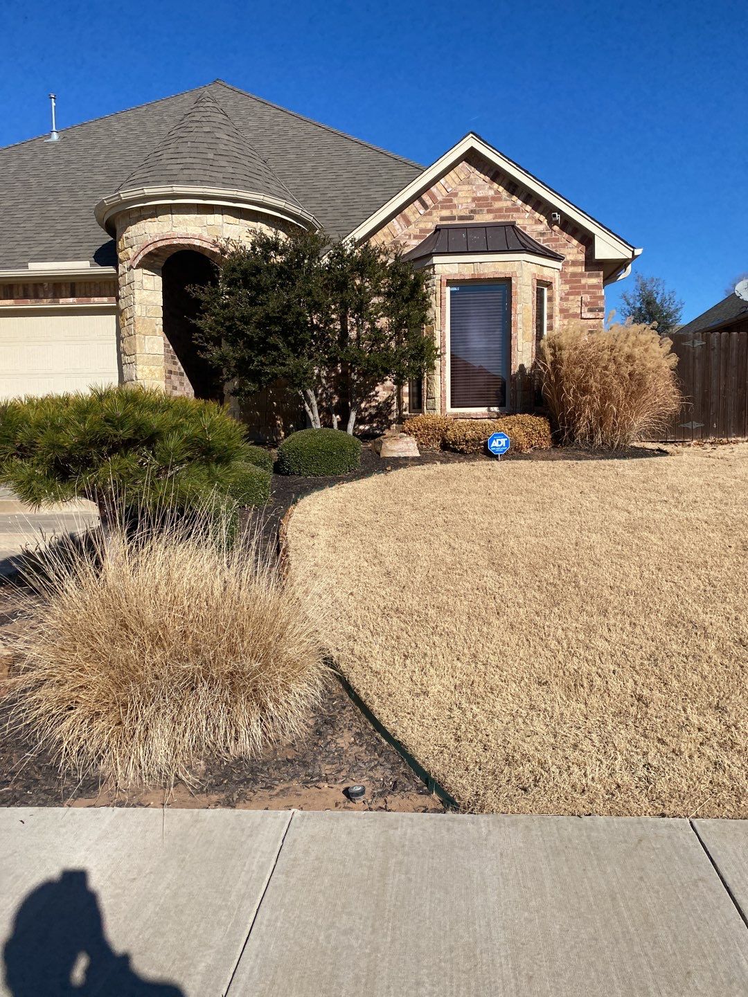 Concrete Slab , Retaining Wall , Fence, and landscape. by Clays Services Inc