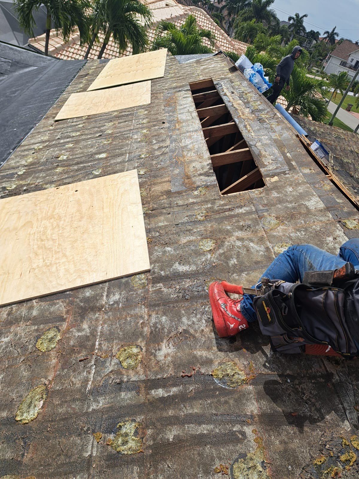 Residential Roofing Installation using Owens Coring Duration Shingles by Four Peaks Roofing