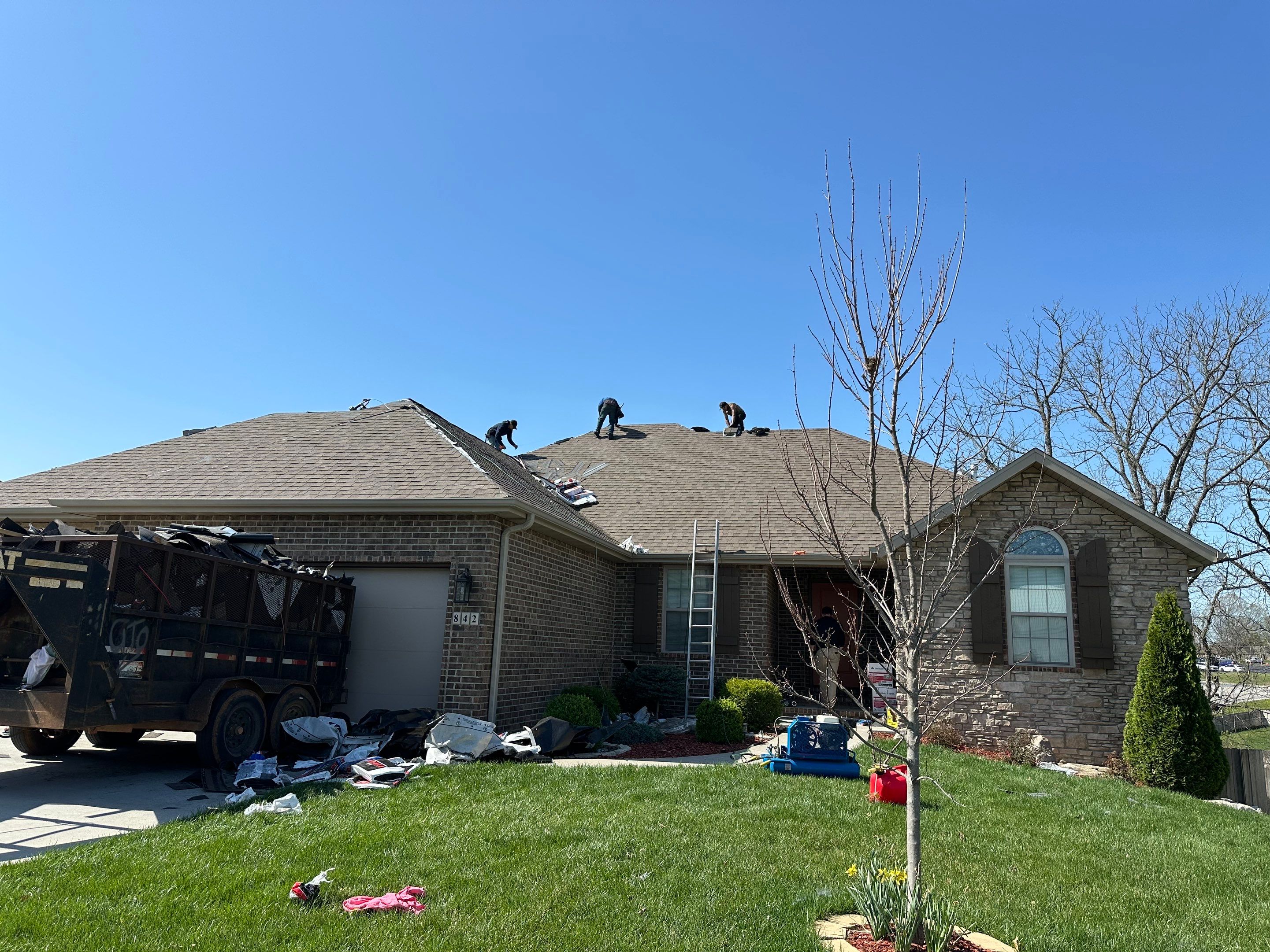 Roof Replacement in Nixa by Table Rock Design + Build