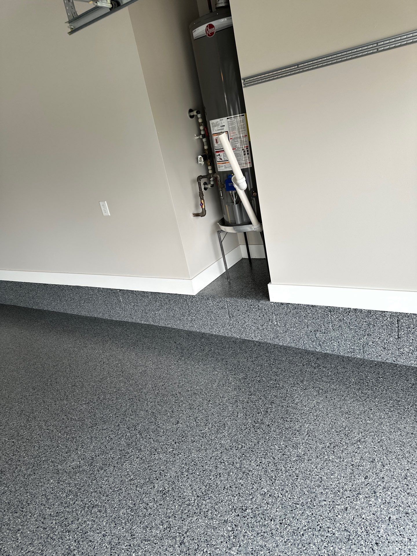 Garage Floor Coating using Nightfall by My Garage Floor Guys