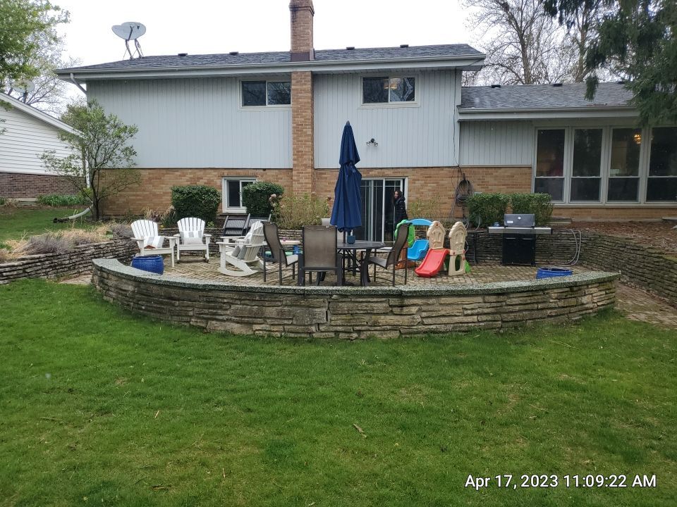 Brick paver clean, sand and seal. using Surebond SB-1300 by Northern Power Washing LLC.