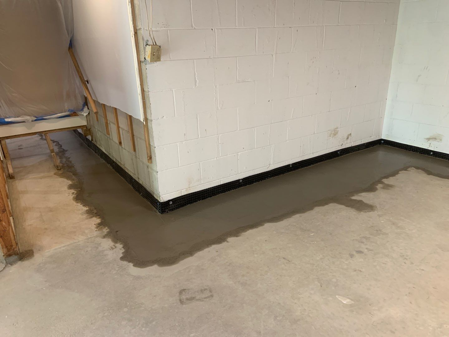Correcting an Improper Installation for Alan in Chanhassen by Waterproofing Northeast