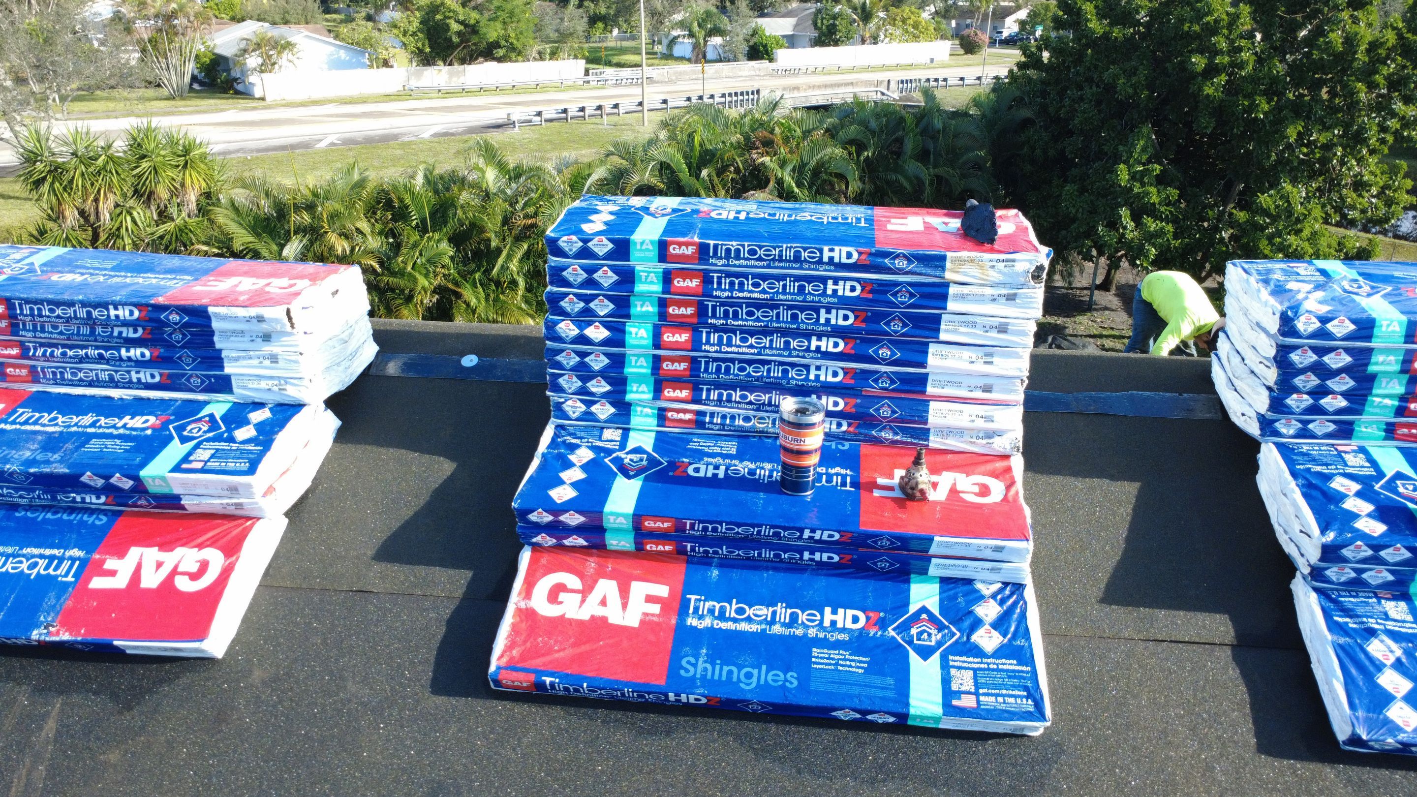 Residential Roofing Installation using GAF by BLUES BROTHERS CONSTRUCTION CORP