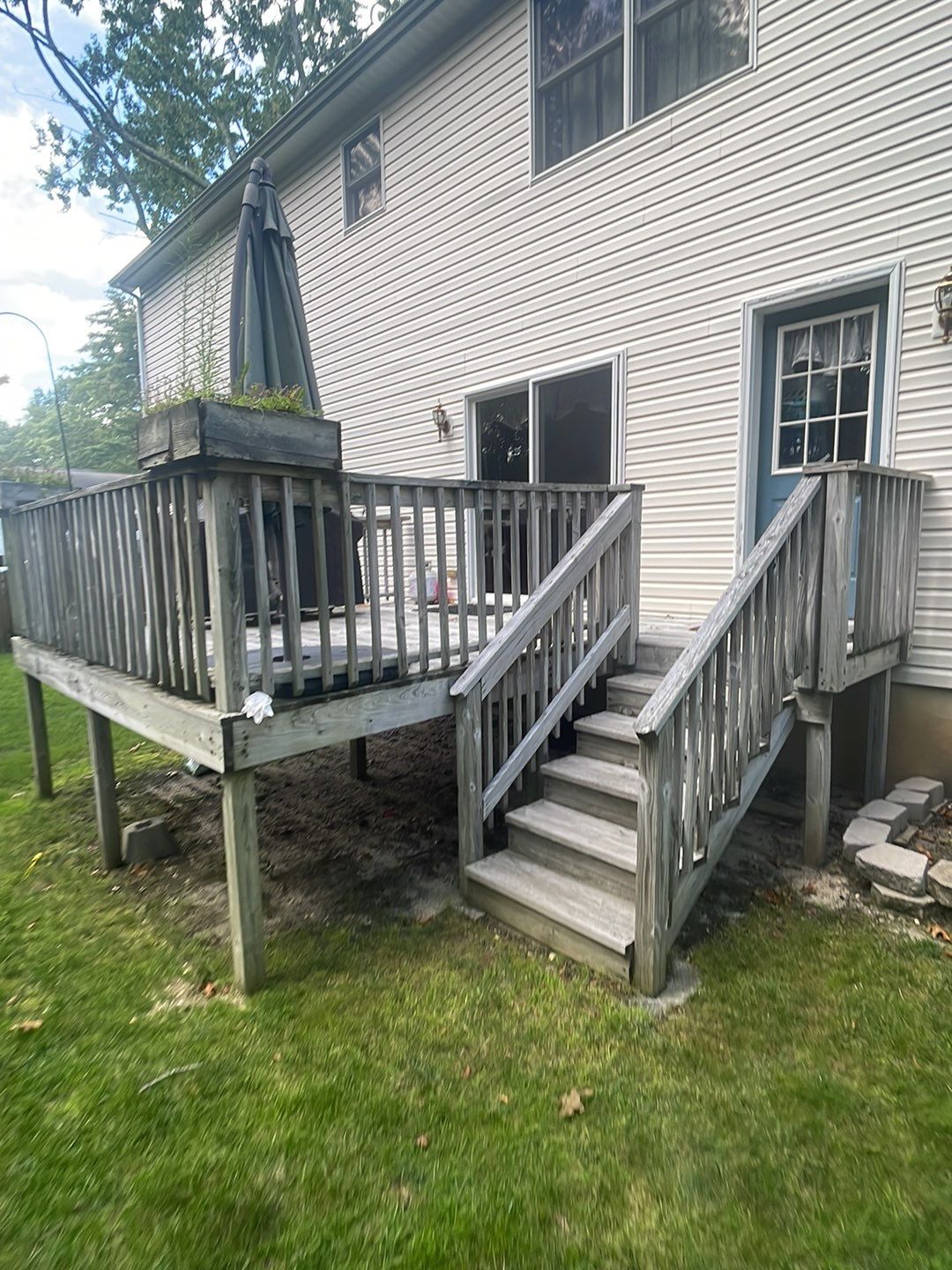 House Wash, Roof Refresh sections & Concrete Cleaning by SJ Exterior