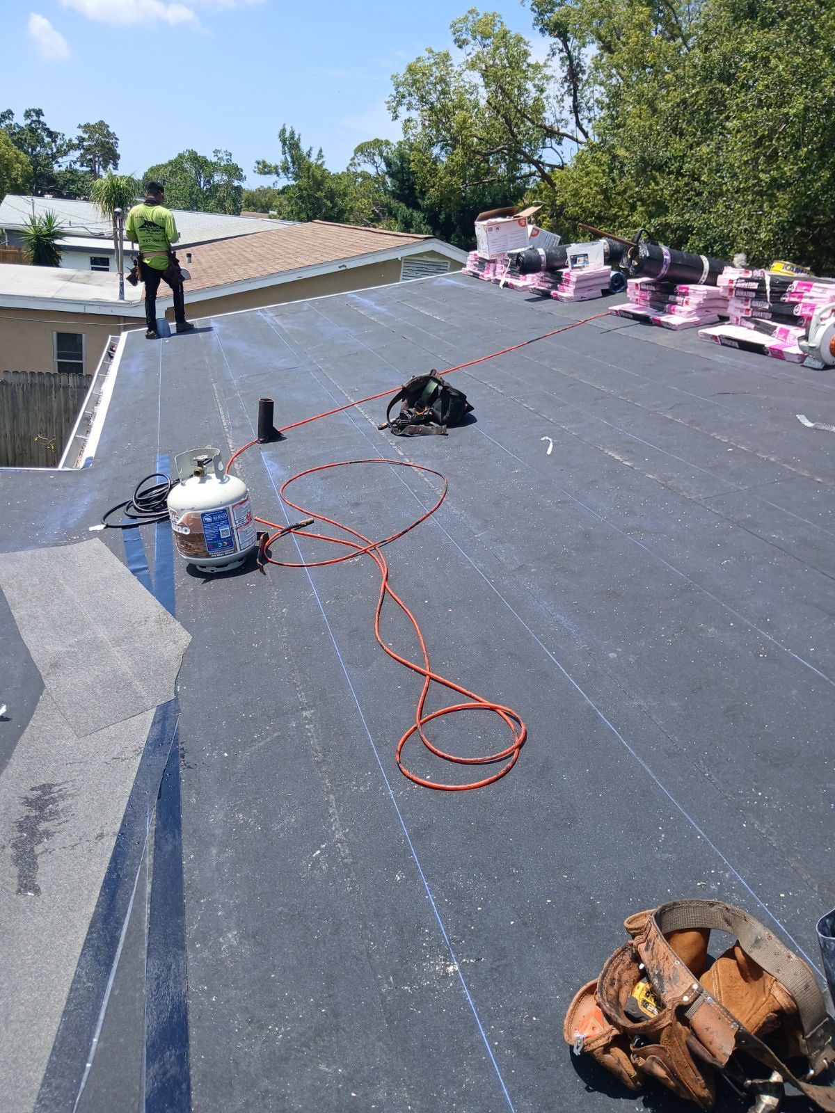 Project in St. Petersburg 33713 by Mitchell Roofing Company LLC 