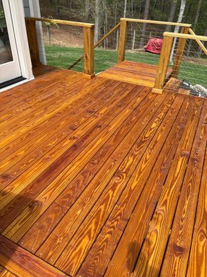 Deck using Wood Sealant