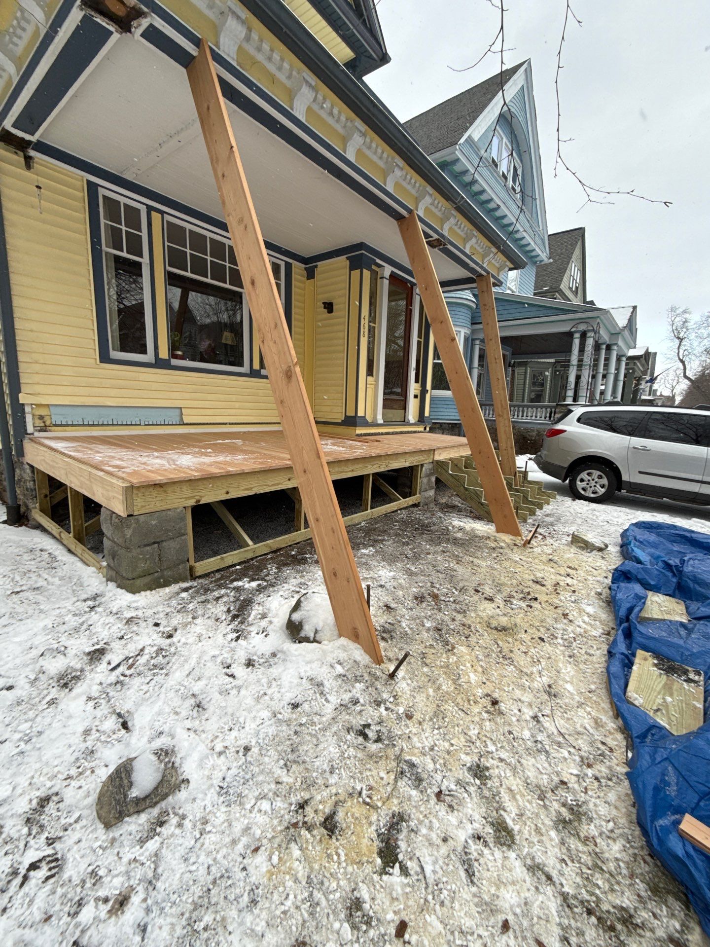 Porch by Ivy Lea Construction