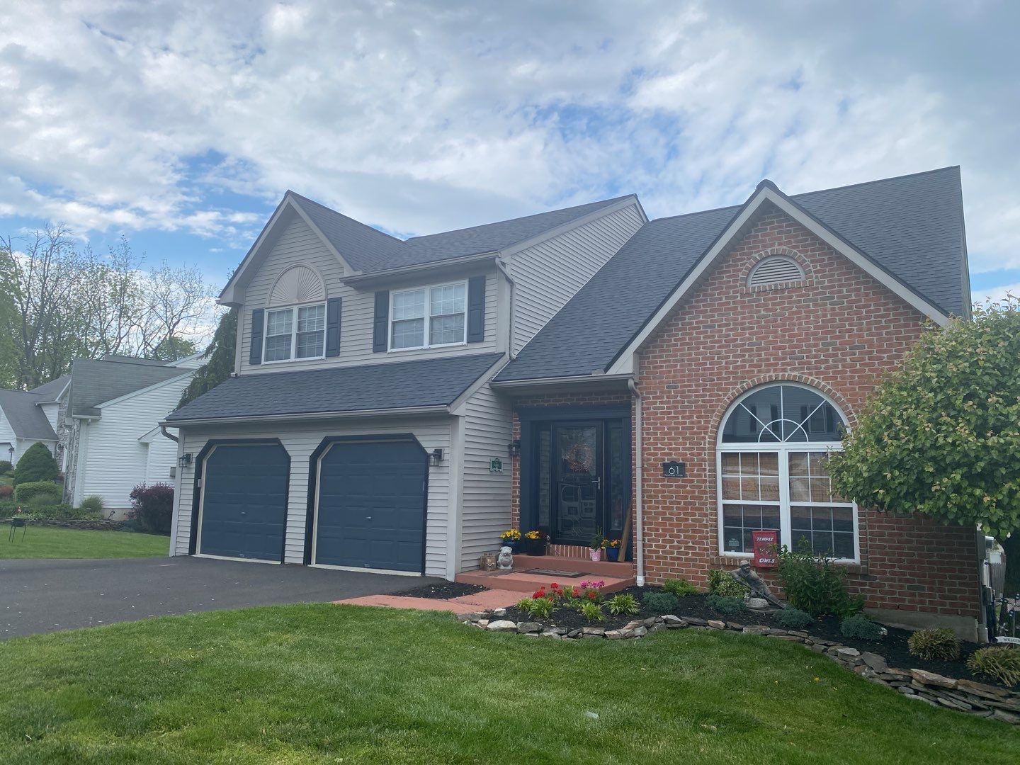 Roofing Installation using CertainTeed Landmark - Moire Black by Storm Guard of Ches-Mont PA