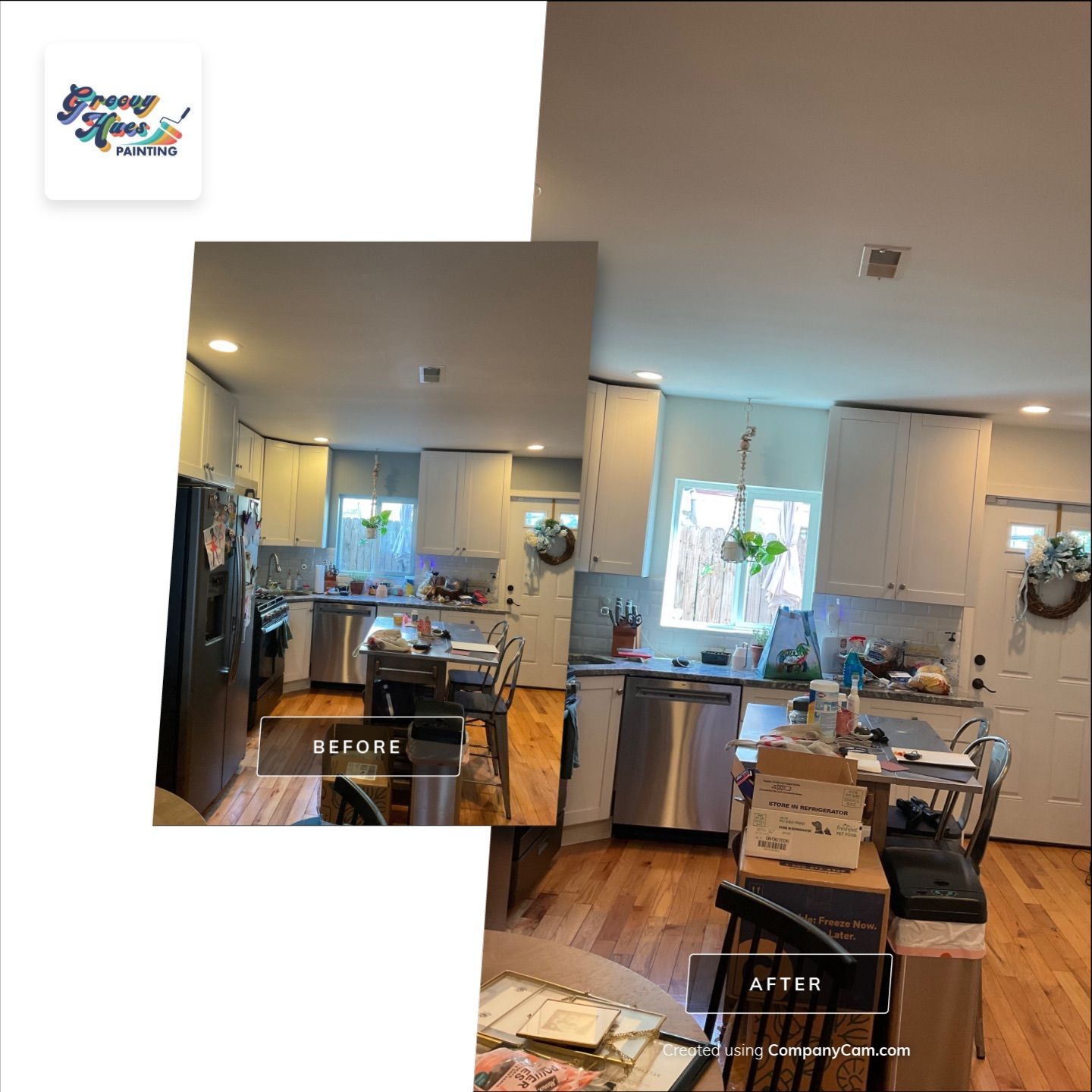 🏡 Dramatic Accent Wall Transformation in South Philadelphia by Groovy Hues