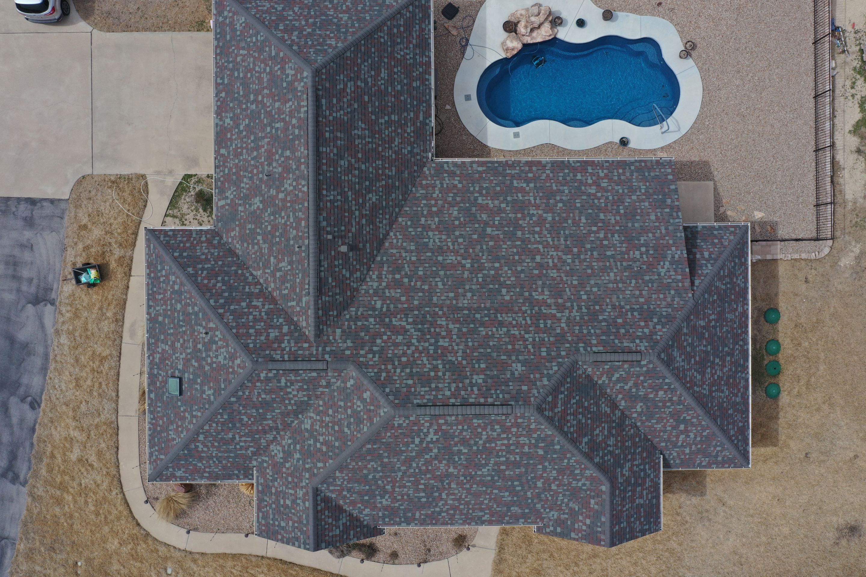 Residential Roof Replacement using Owens Corning - Duration - Colonial Slate by Action Exteriors Austin