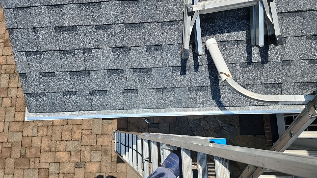 Gutter guard instalation  by G&H Home Tech Pros LLC