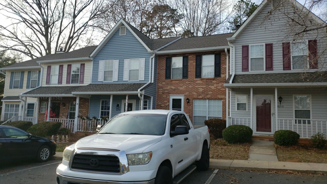 Gutter Cleaning using water by Power Wash Masters LLC
