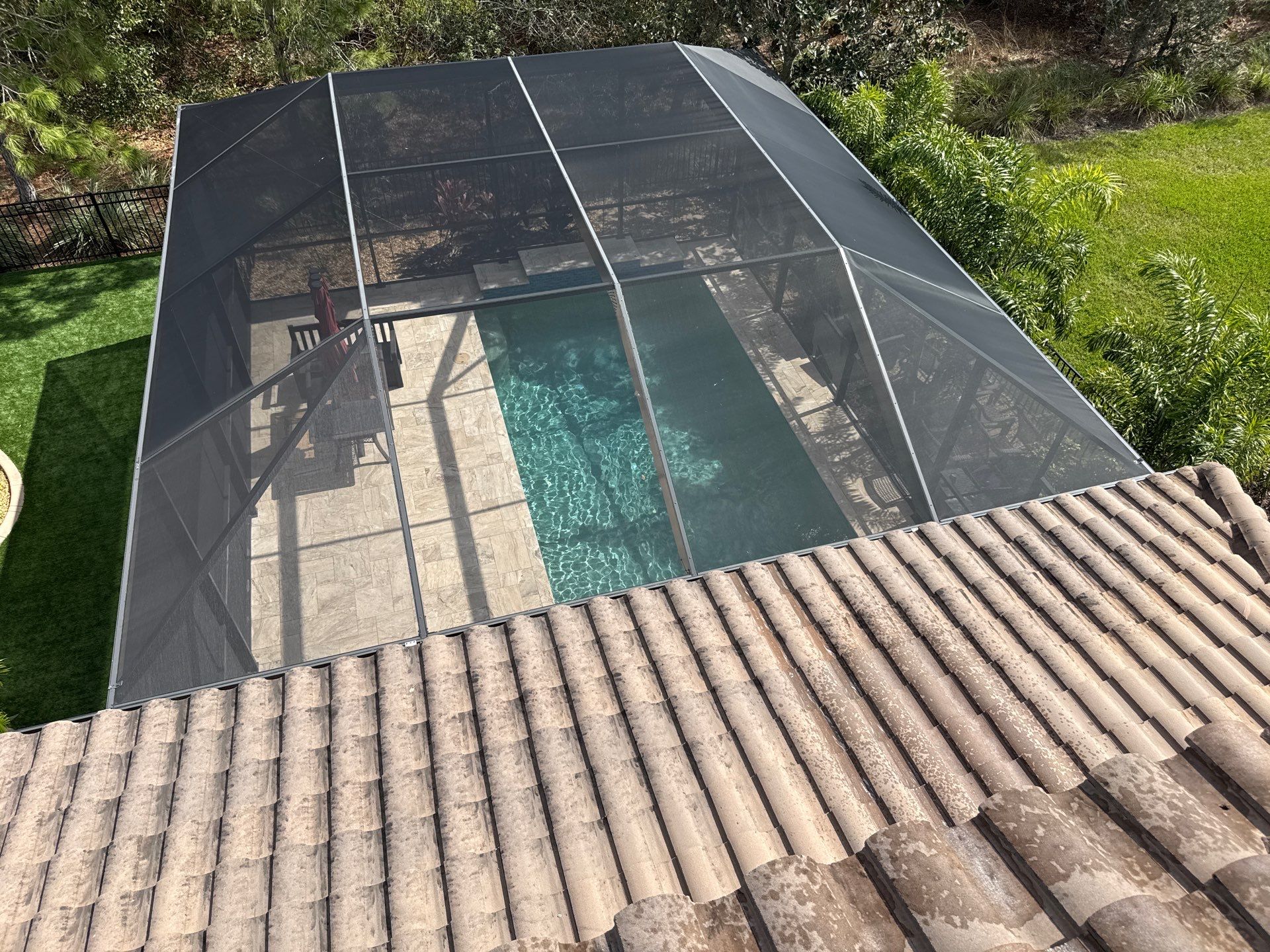 Tile Roof & Pool Deck Cleaning in Artisan Lakes Esplanade, Palmetto, FL – Sunshine AquaWash by Sunshine AquaWash