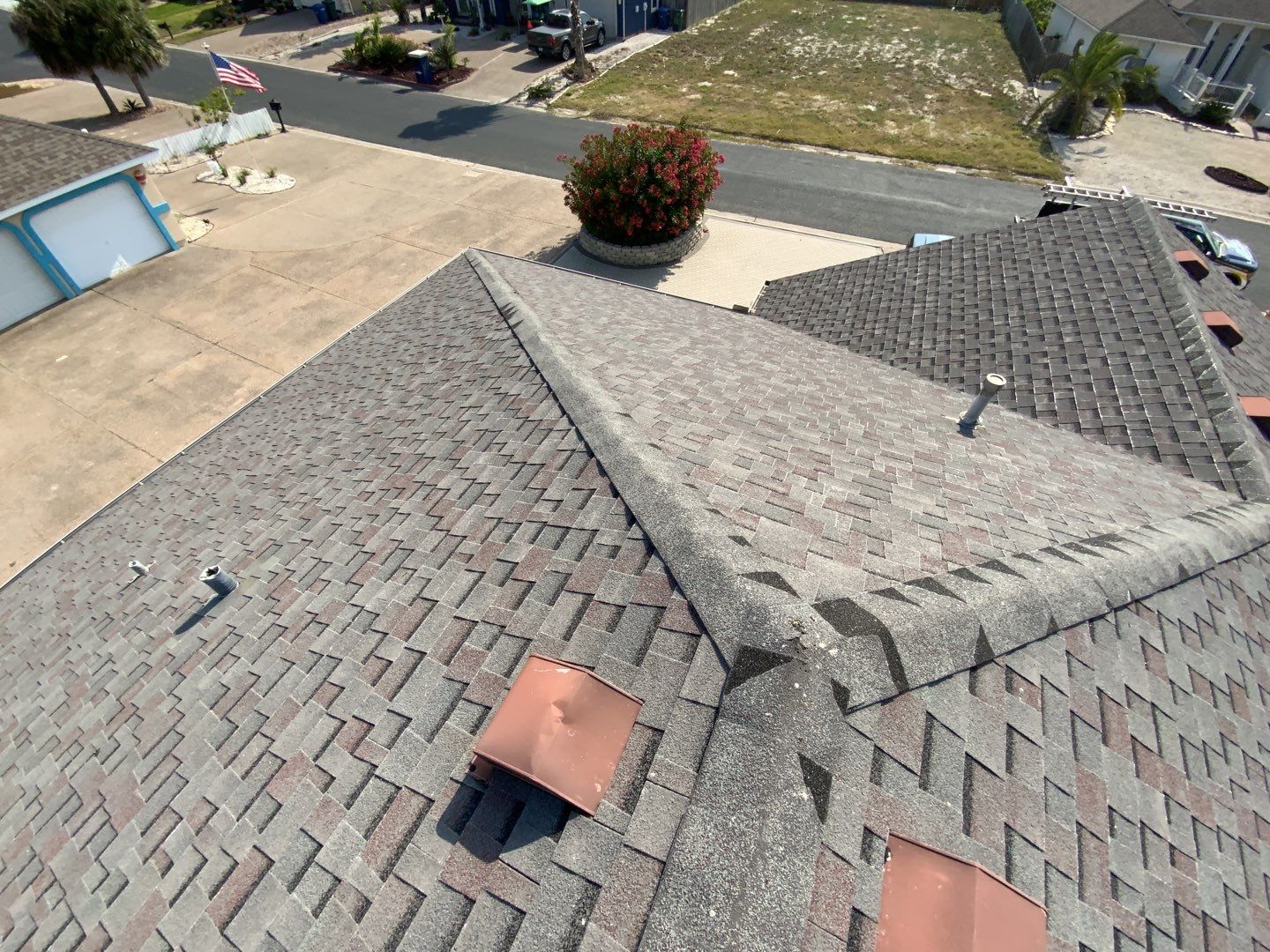 Residential Roofing Installation using Tilcor Stone Coated Steel Roofing by Lighthouse Roofing