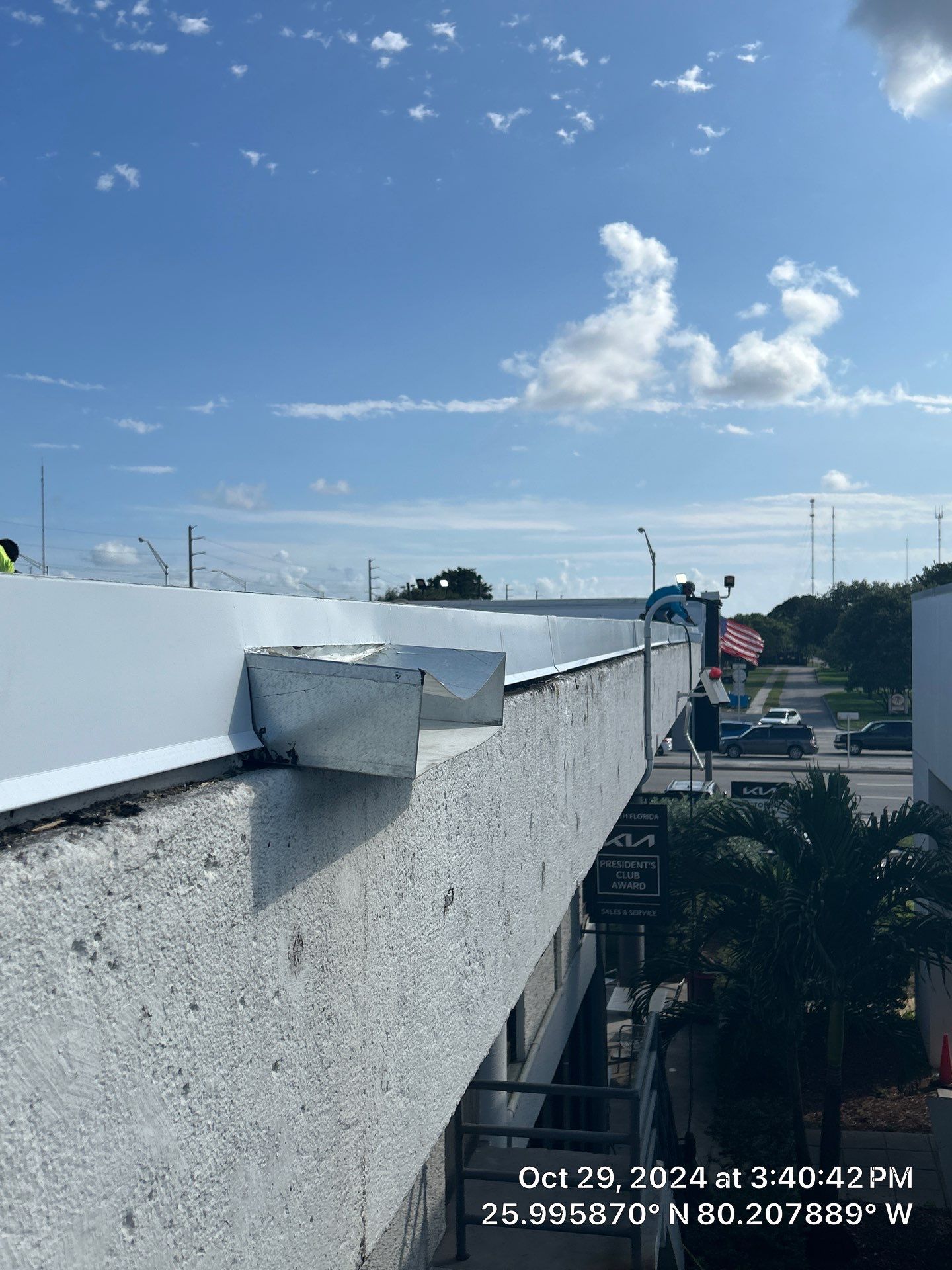 COMMERCIAL REROOF GAF TPO EVERGUARD 60 MIL SMOOTH WITH 1-1/2" INSULATION by Earl W. Johnston Roofing