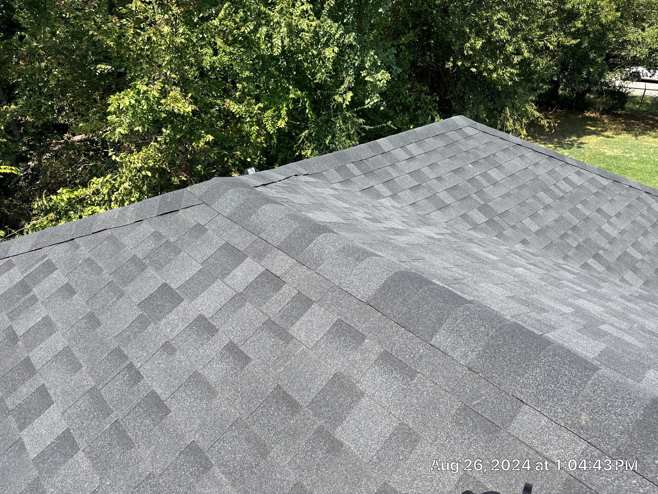 Reroof using IKO Granite Black by Castillo Roofing