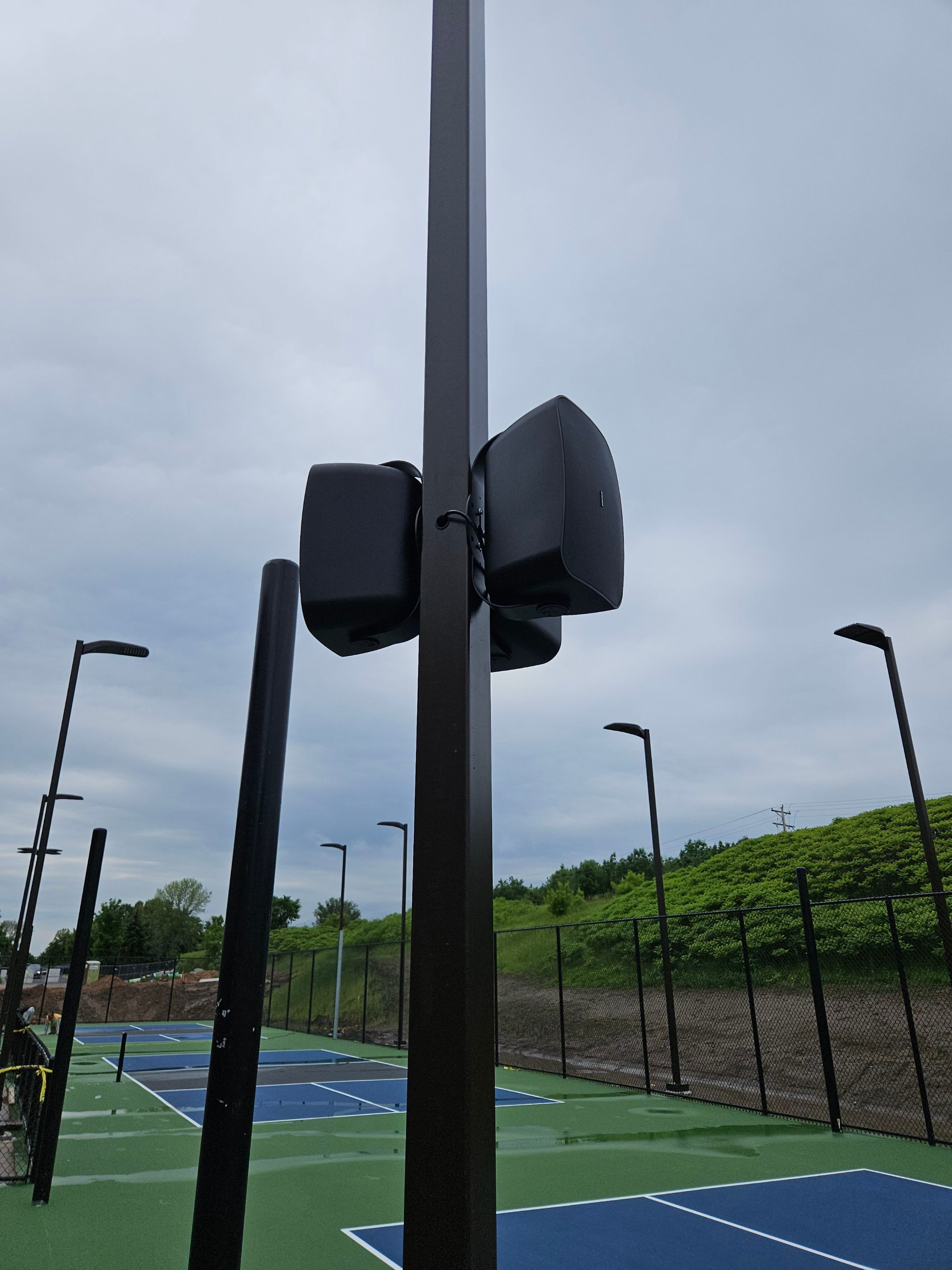 Pickleball Court Audio install by AVSi