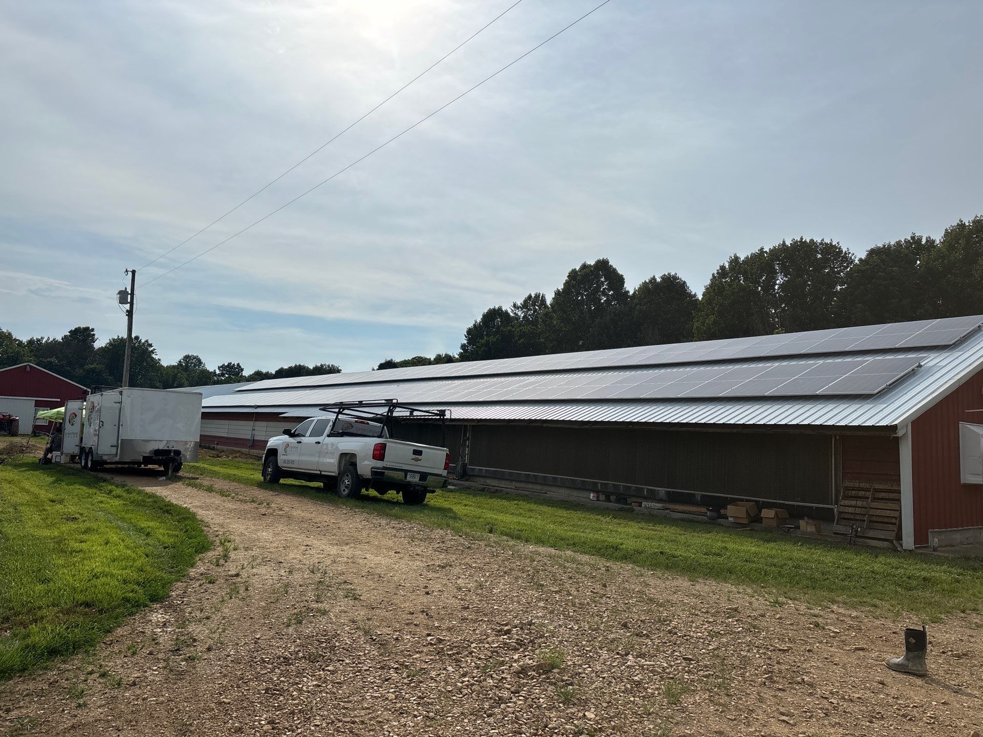 Project in Gamaliel by Green Wave Solar 