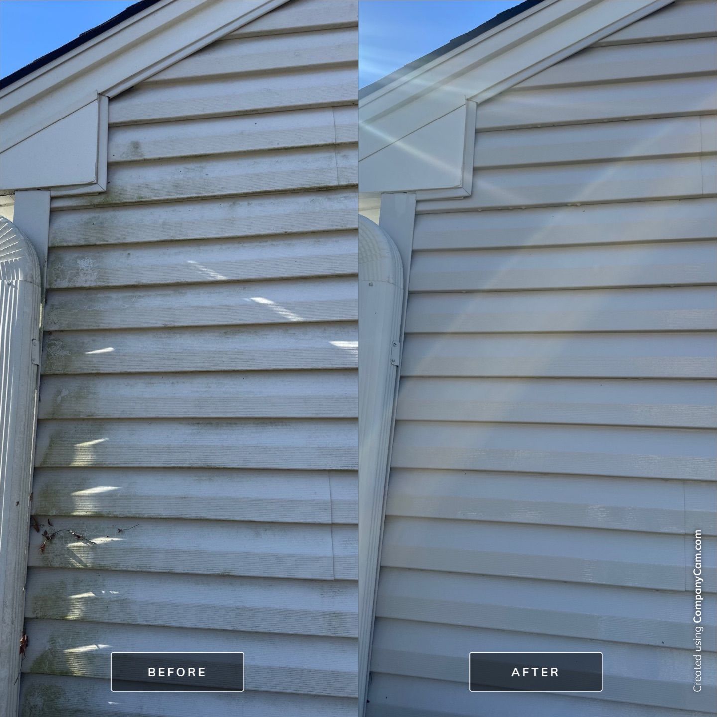 Project in Carol Stream by Simmons Power & Soft Washing