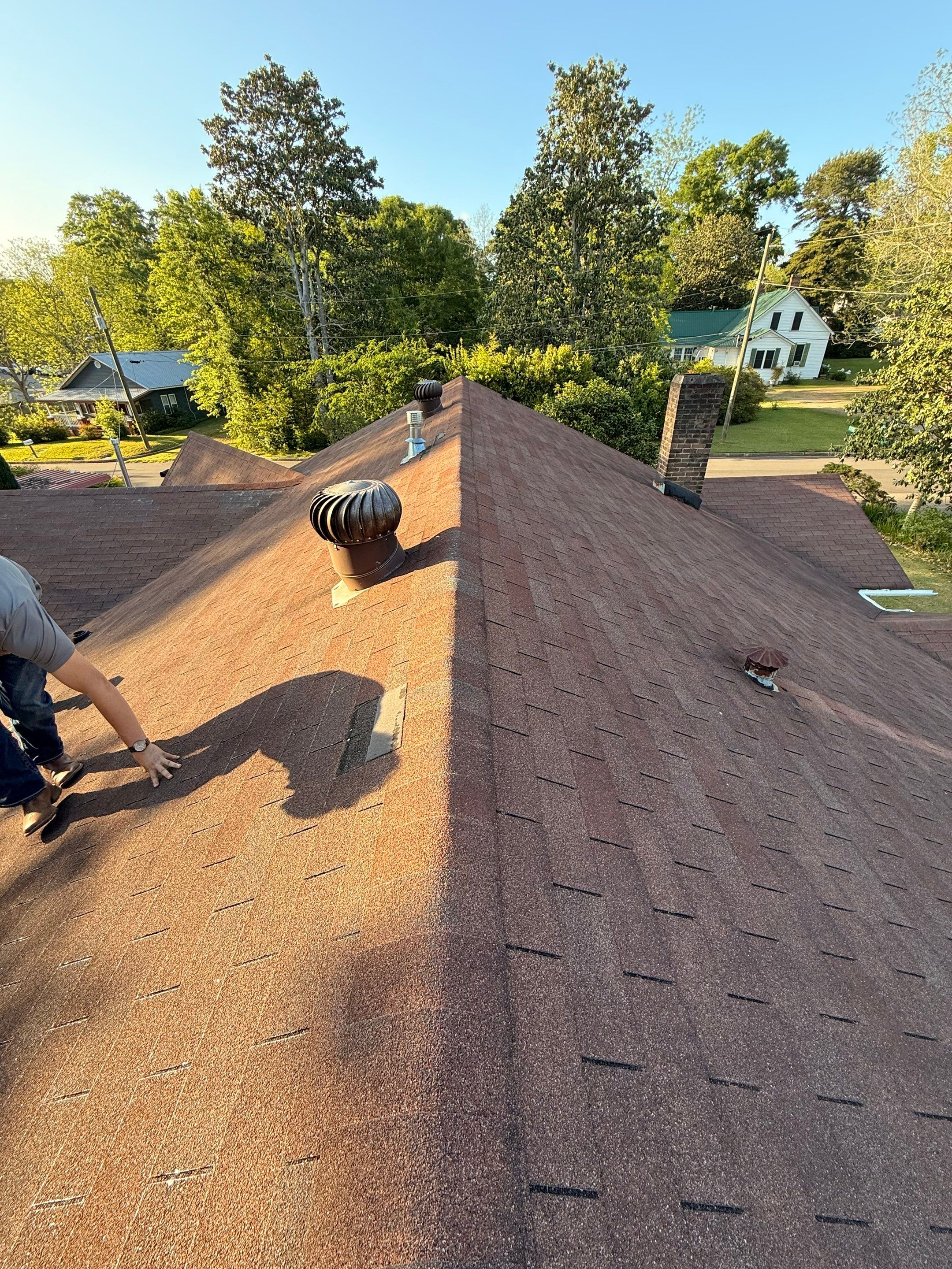 GAF HDZ Oyster Gray Roof Install in Poplarville, MS by Frontline Roofing
