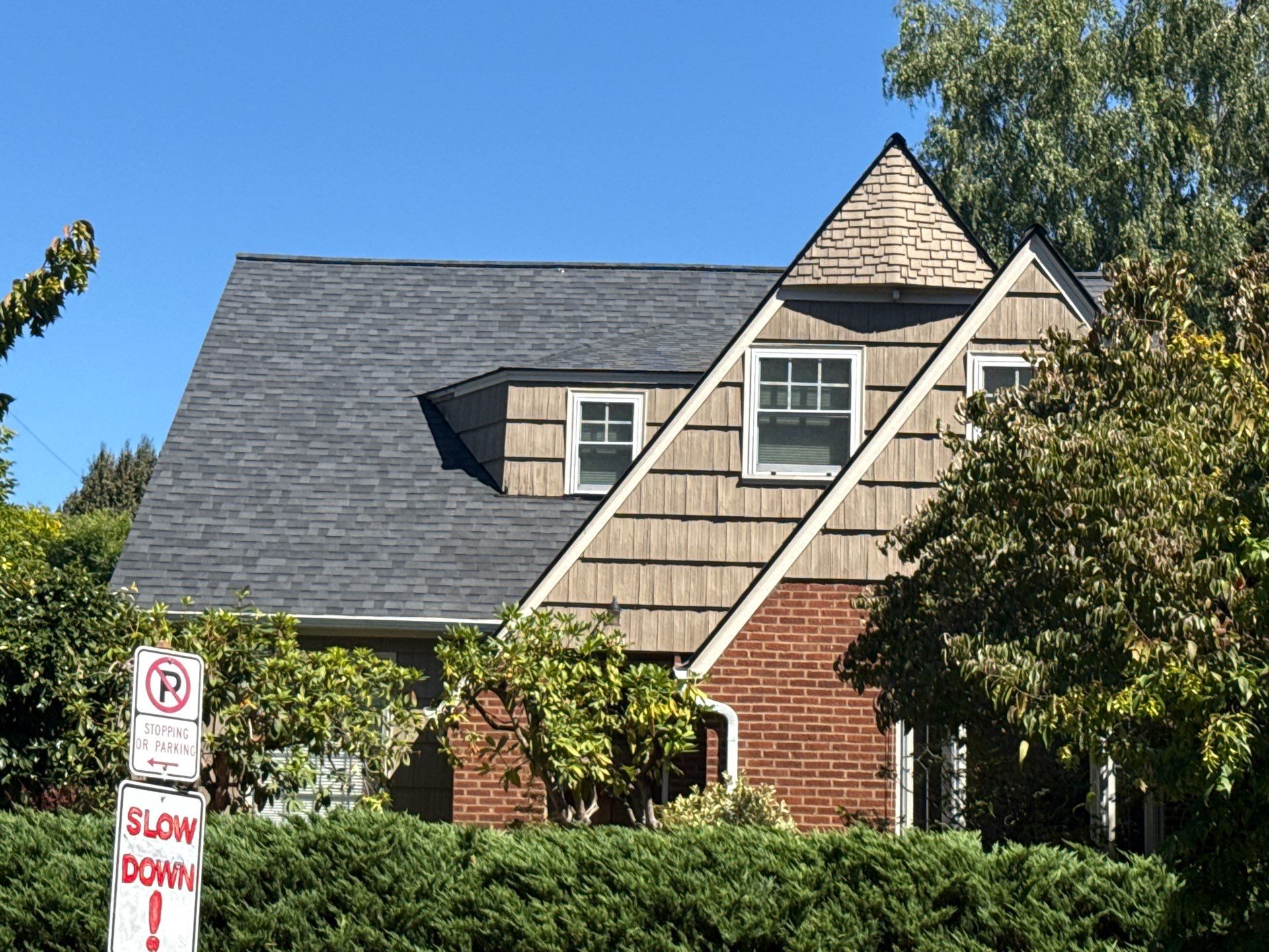 Project in Portland by Tom Leach Roofing