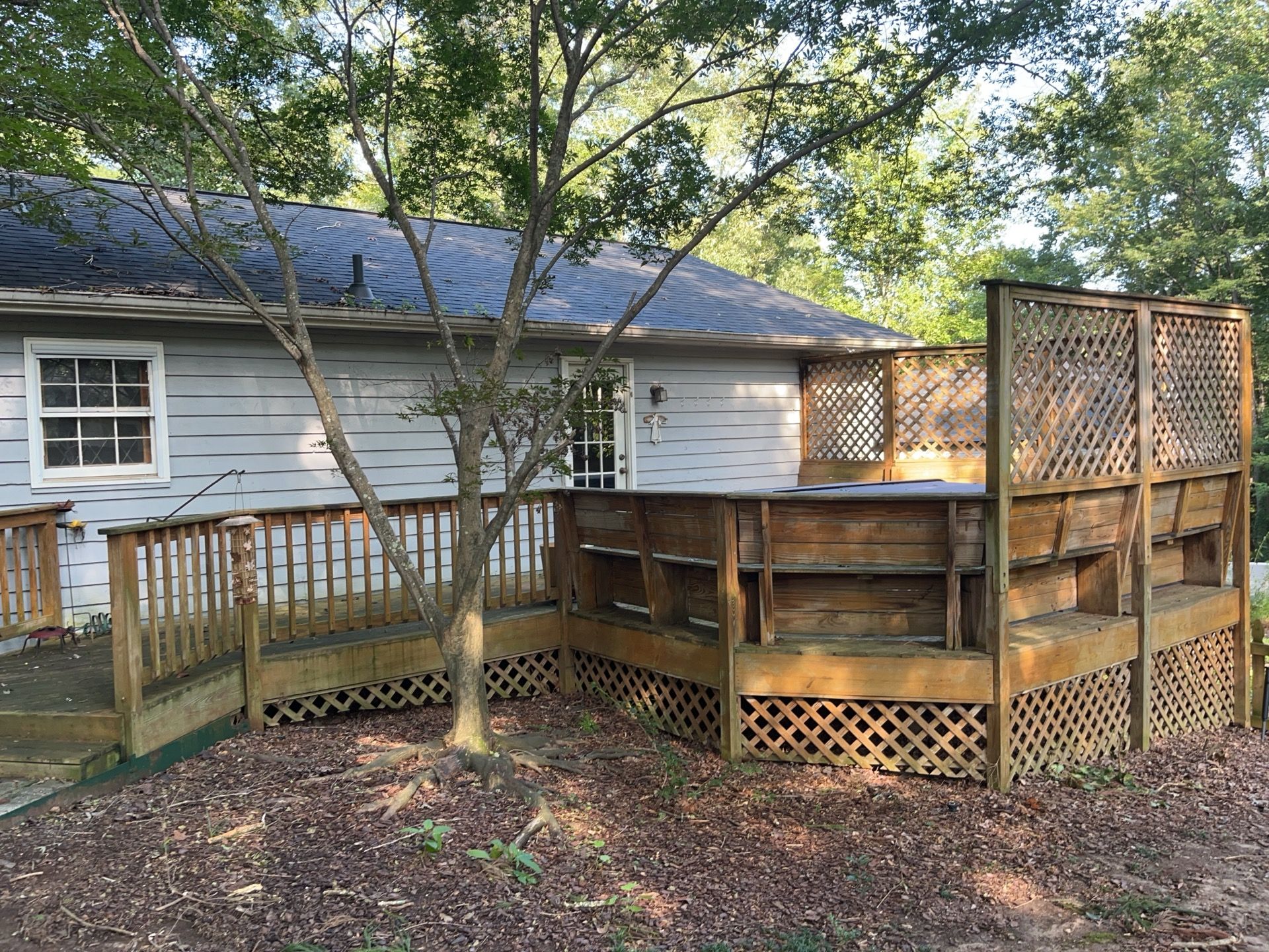 Exterior Painting using Sherwin Williams WoodScapes  by Nelson Exteriors 