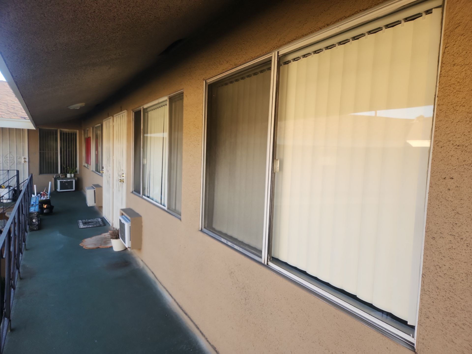 Alhambra, CA Windows in an apartment project by American Window Company