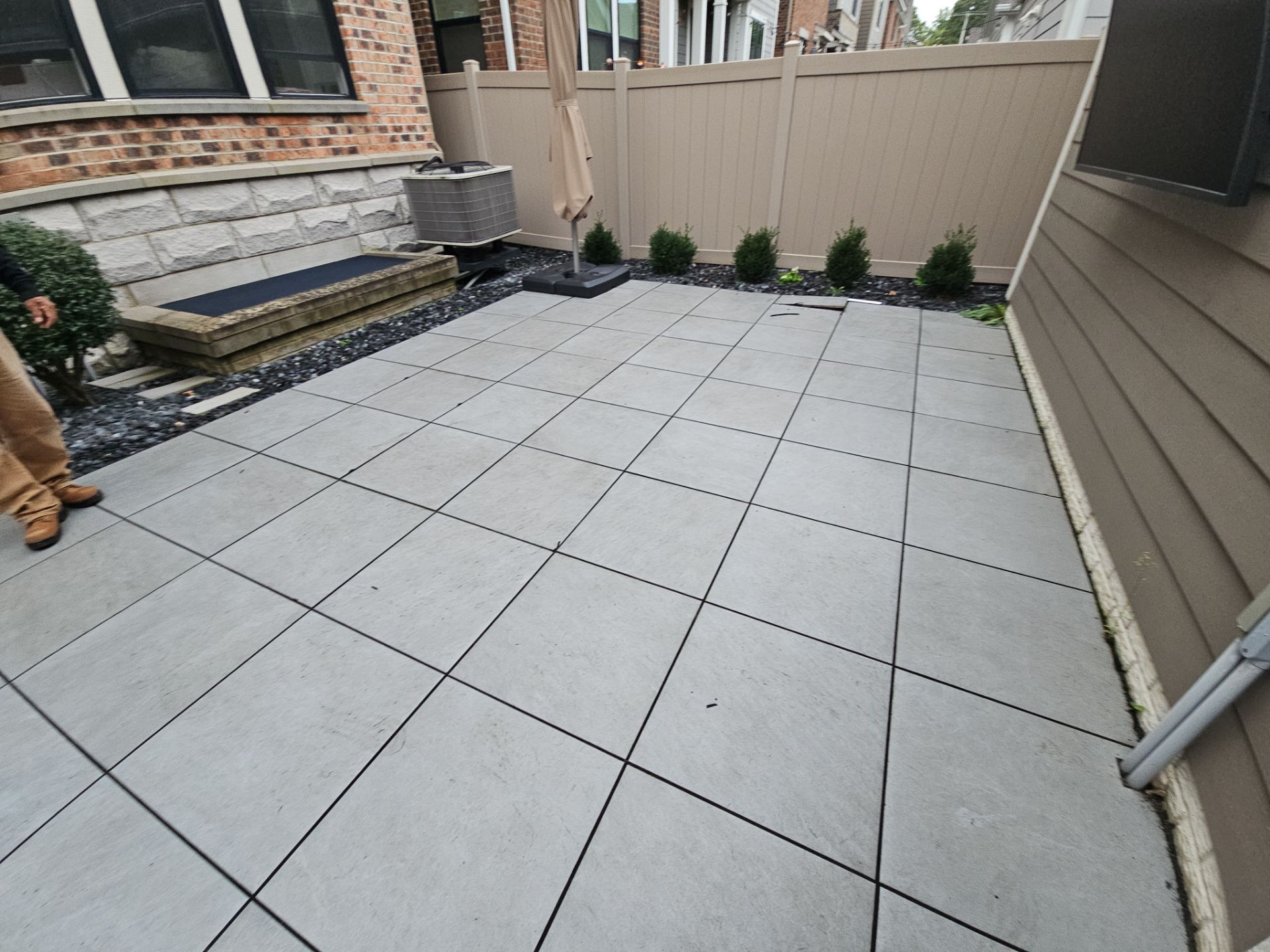 Backyard Paver to Turf Renovation by Southwest Greens Midwest