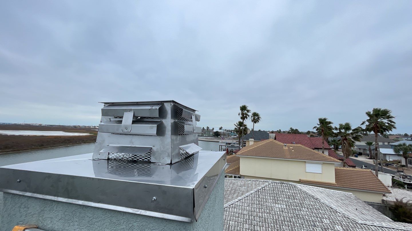 Chimney Cap Replacement by Lighthouse Roofing