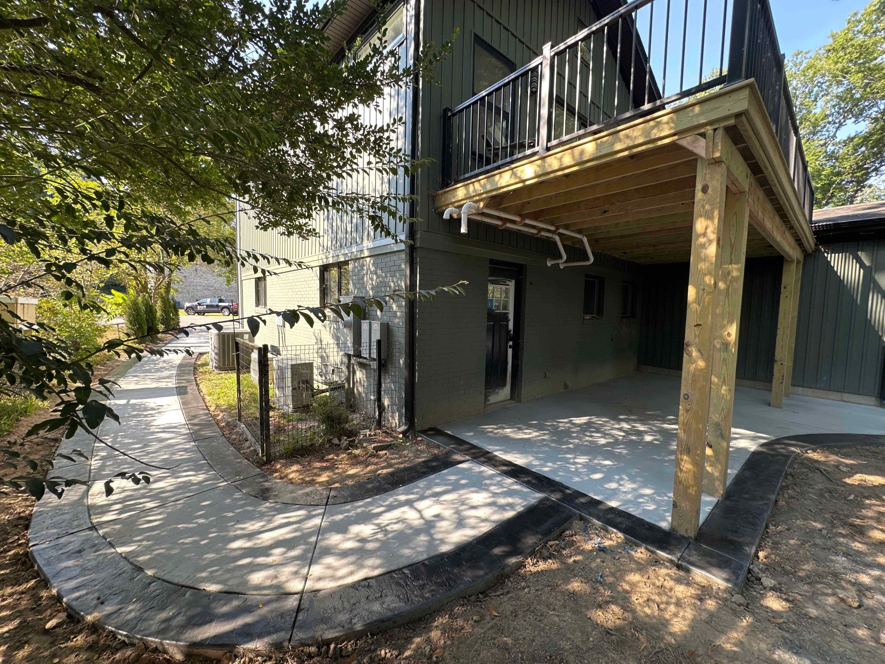 Project in Virginia Beach by Sam The Concrete Man Virginia Beach