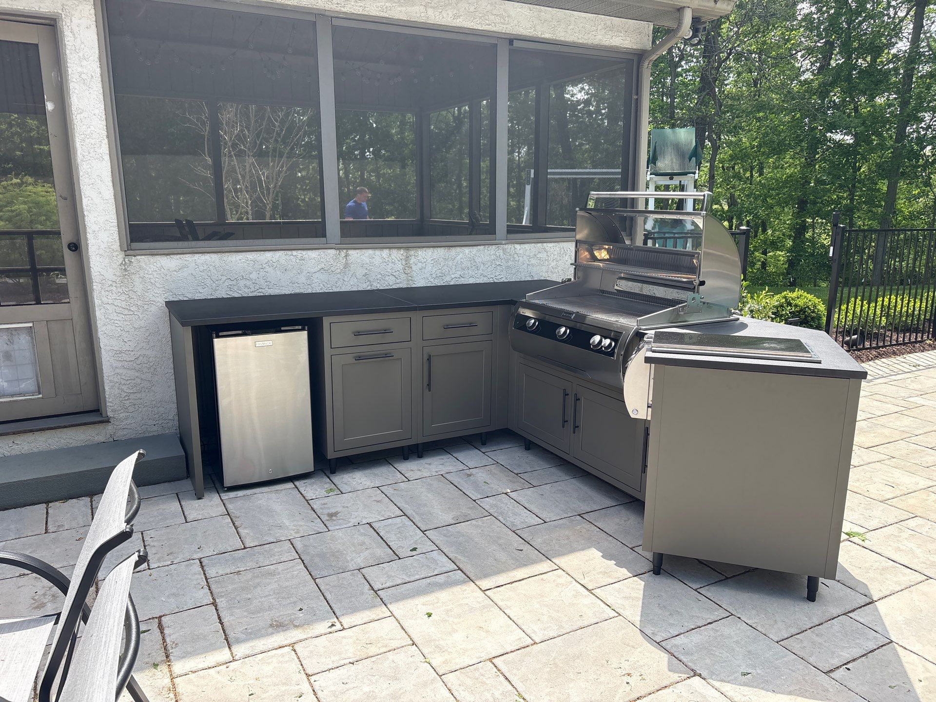 Fire Magic Grill Island by Bowman's Stove & Patio