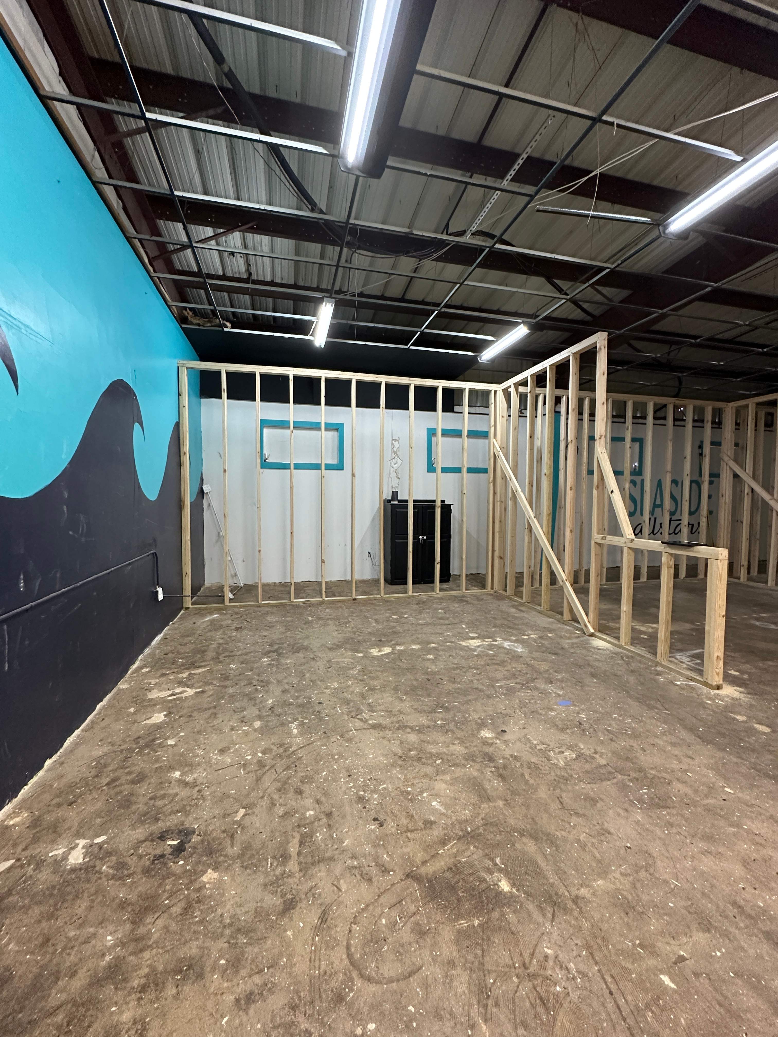 Commercial Indoor Golf Simulator Facility Buildout in Bradenton by Vertical General Contracting