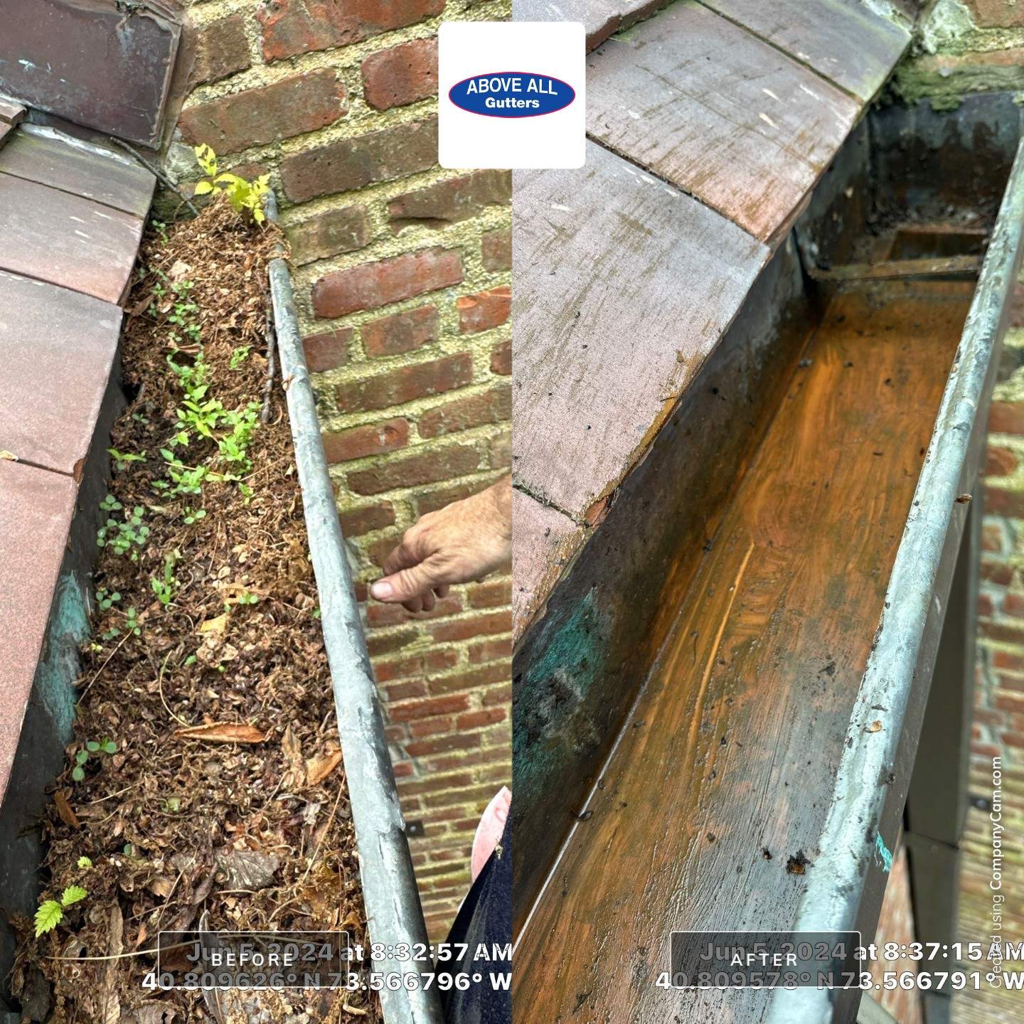 Gutter Cleaning Brookville by Above All Gutters 
