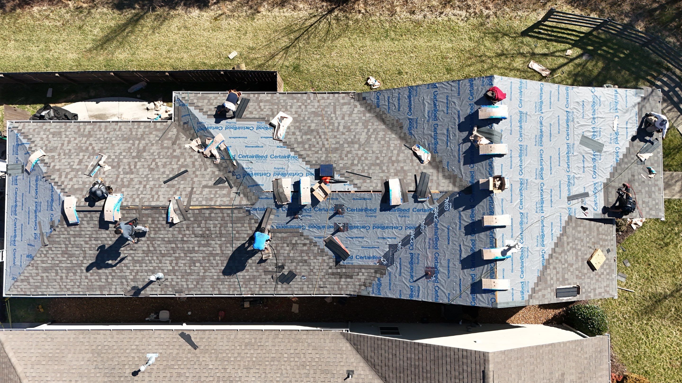 Weathered Wood Re-Roof by Royal House LLC