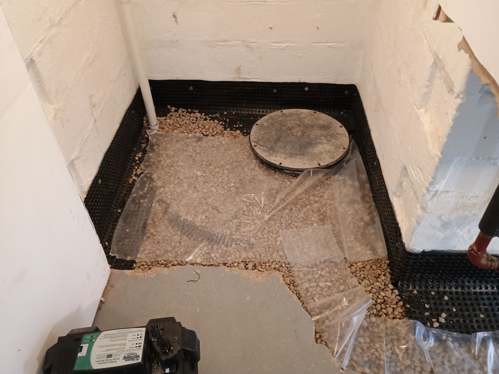 Basement Waterproofing for Kristi & Danny in St. Paul by Waterproofing Northeast