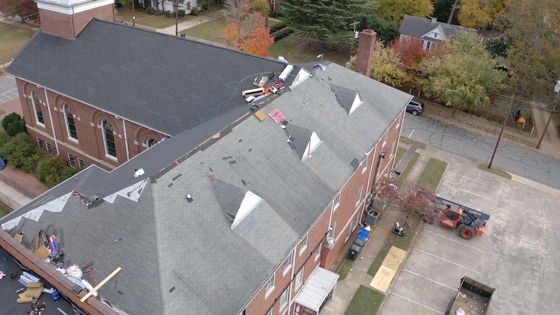 Mebane United Methodist Church by Just In Time Roofing and Restoration