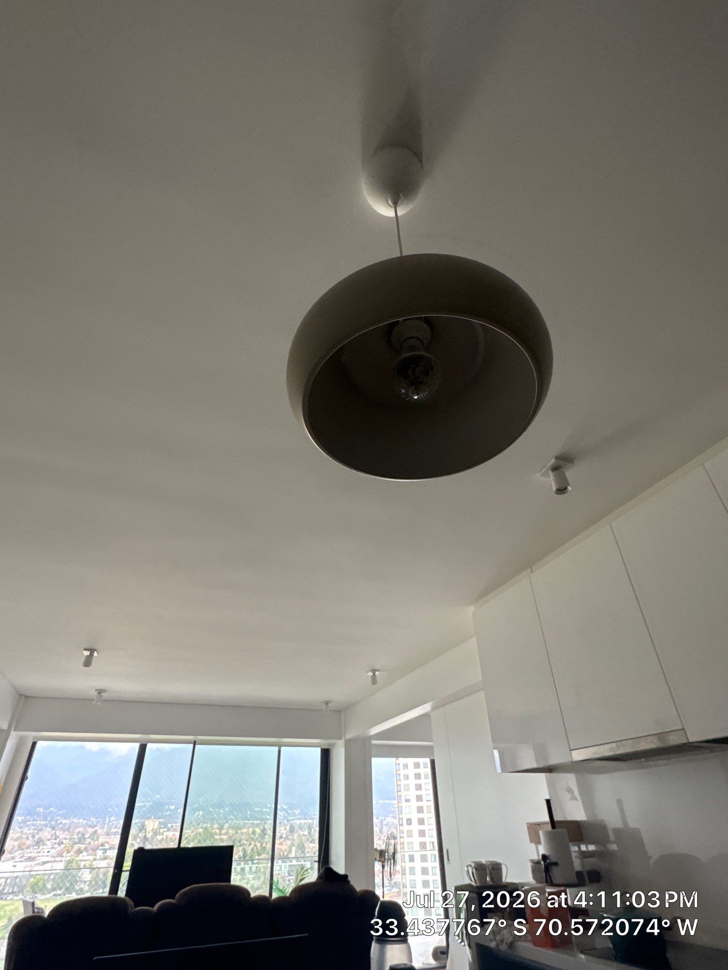 Modern Apartment Interior Refresh and Lighting Installation in La Reina by CompanyCam Sales Demo