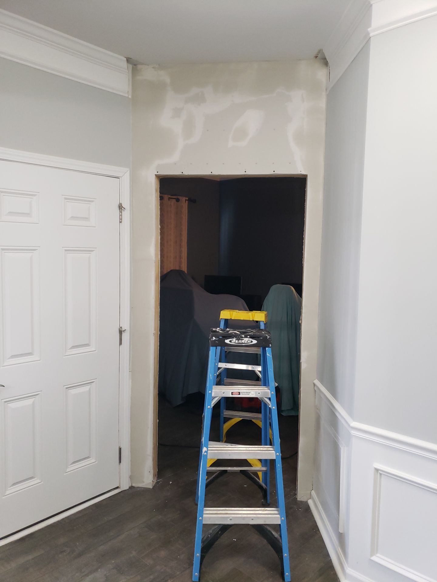 Office Upgrade: From Open to Private! 🚪✨ by A Step Above Handy LLC