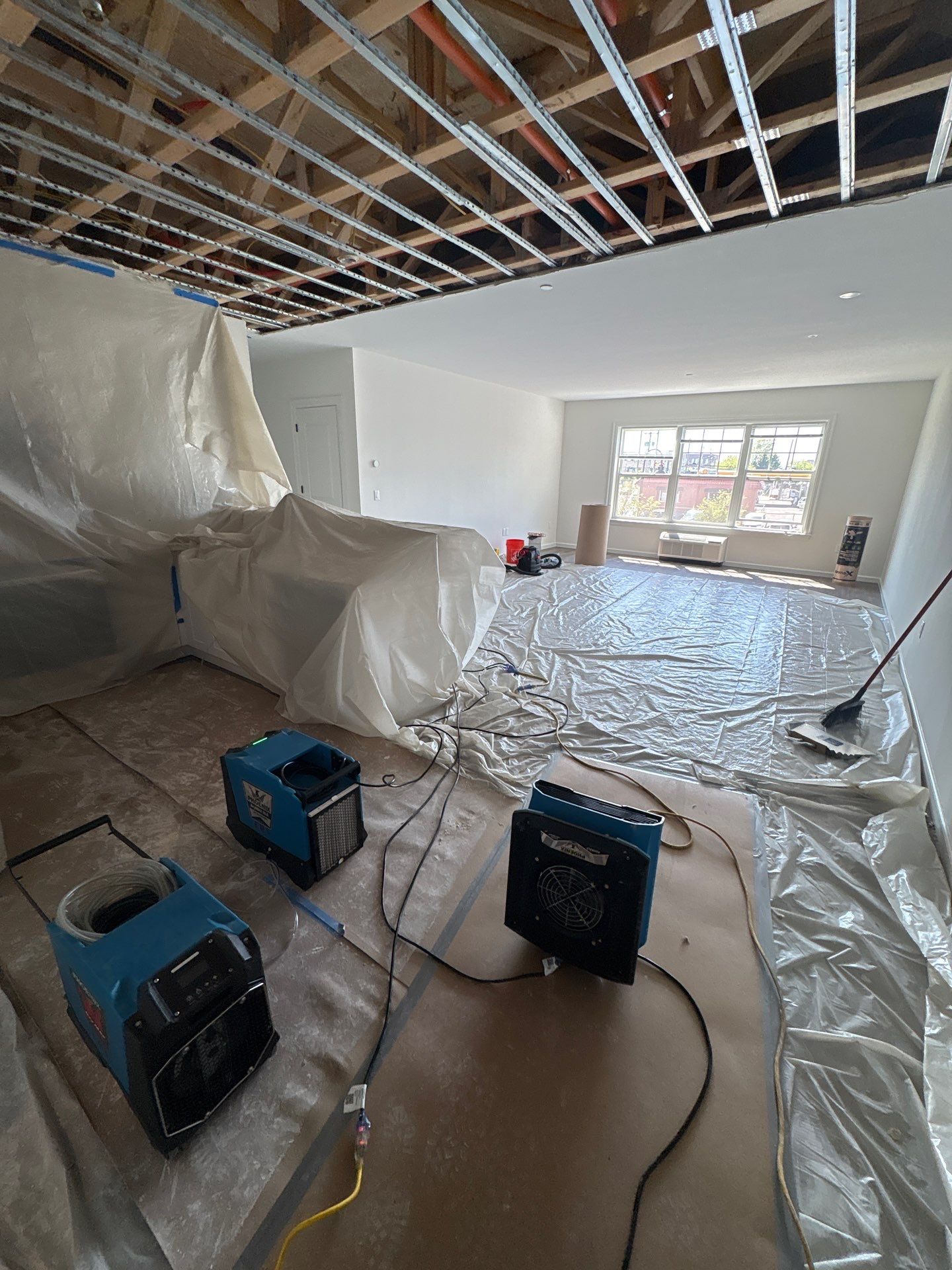 Emergency Water Mitigation and Restoration at Patchogue Luxury Apartments by EMS Restoration Corp