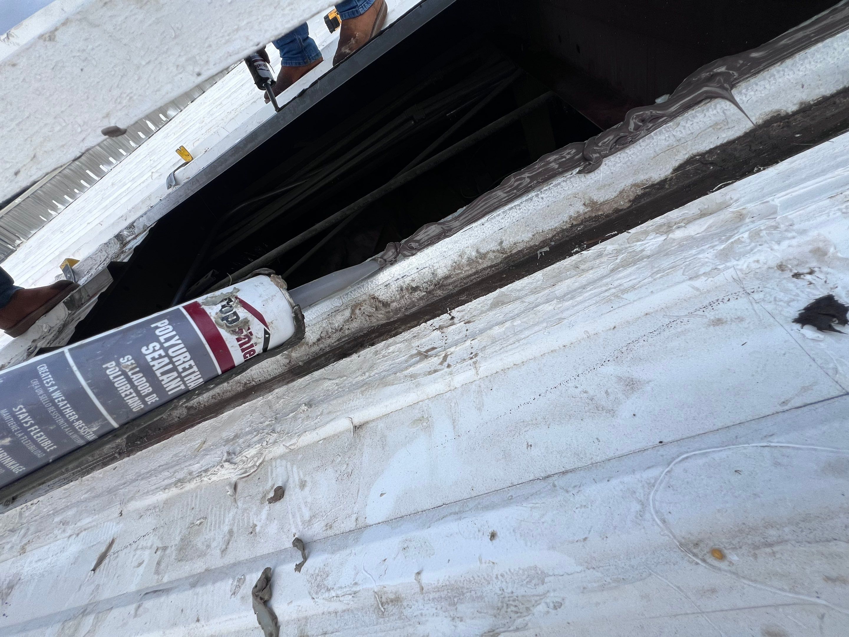 Commercial Roofing Repair using Metal by Roof Repair Company