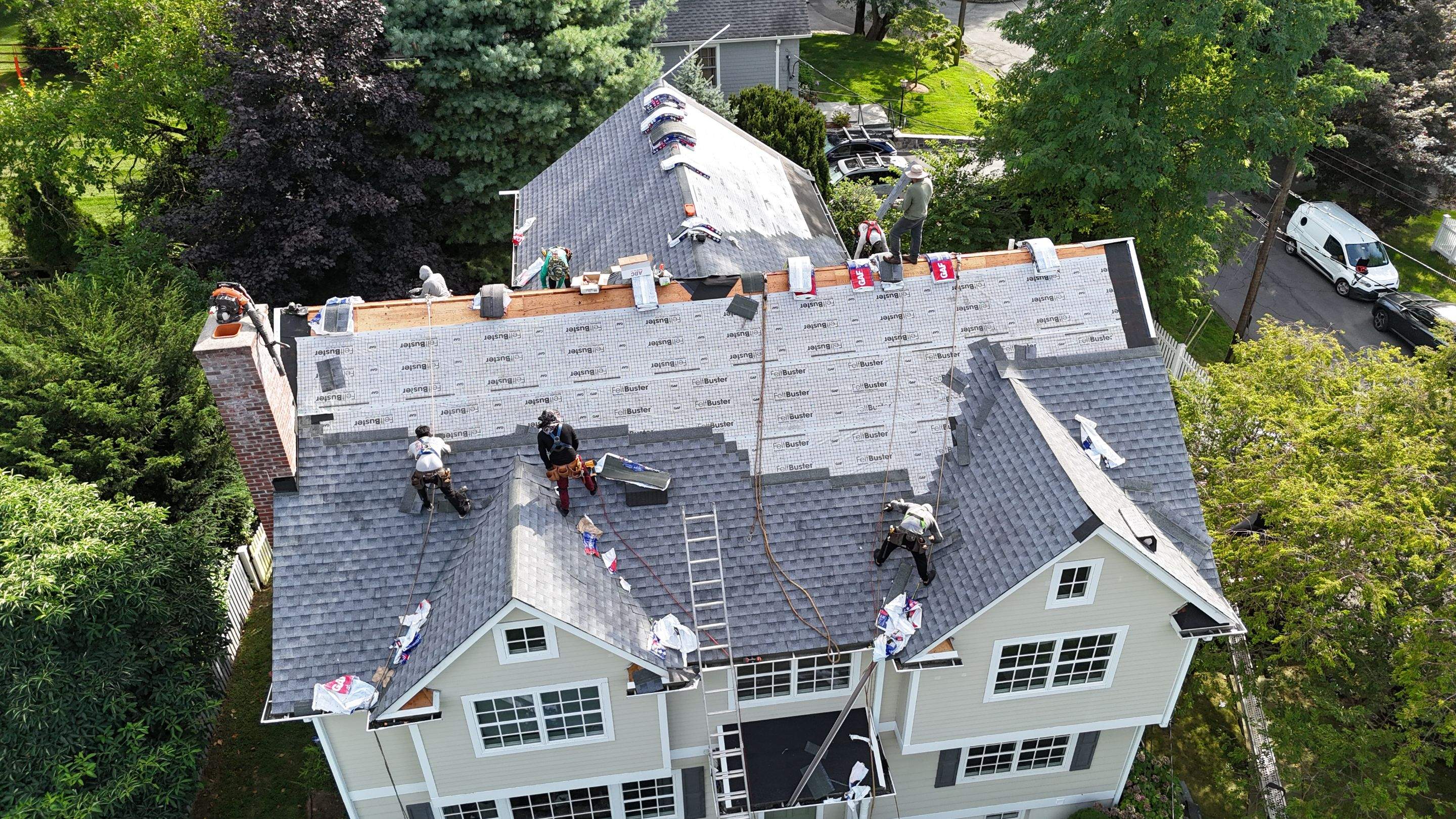 Project in Rye by The Energy Efficient Roofer & George's Seamless Gutters