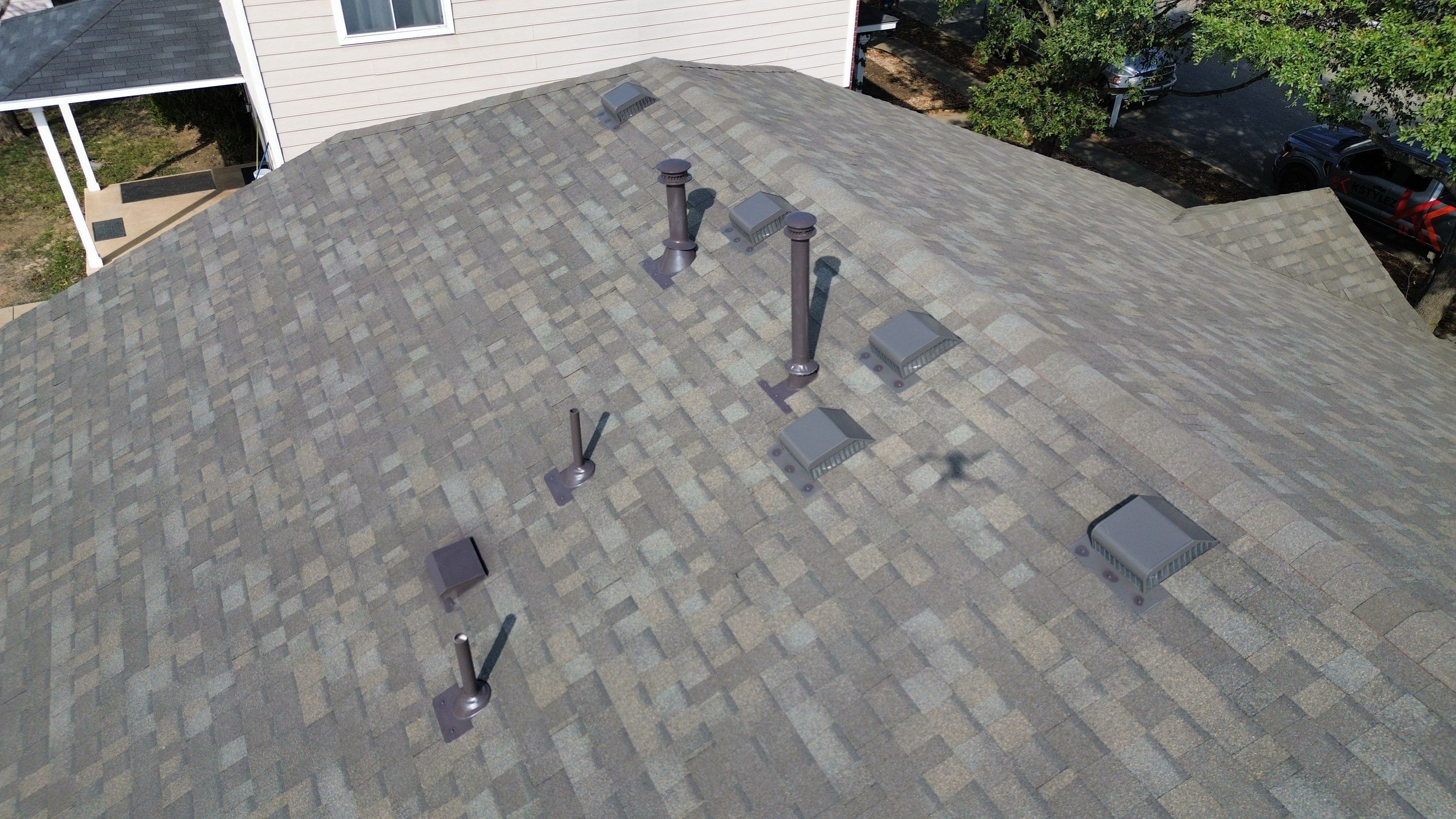Roof Replacement & Exterior Painting Project in Kyle, TX by Kstylez Roofing & Construction