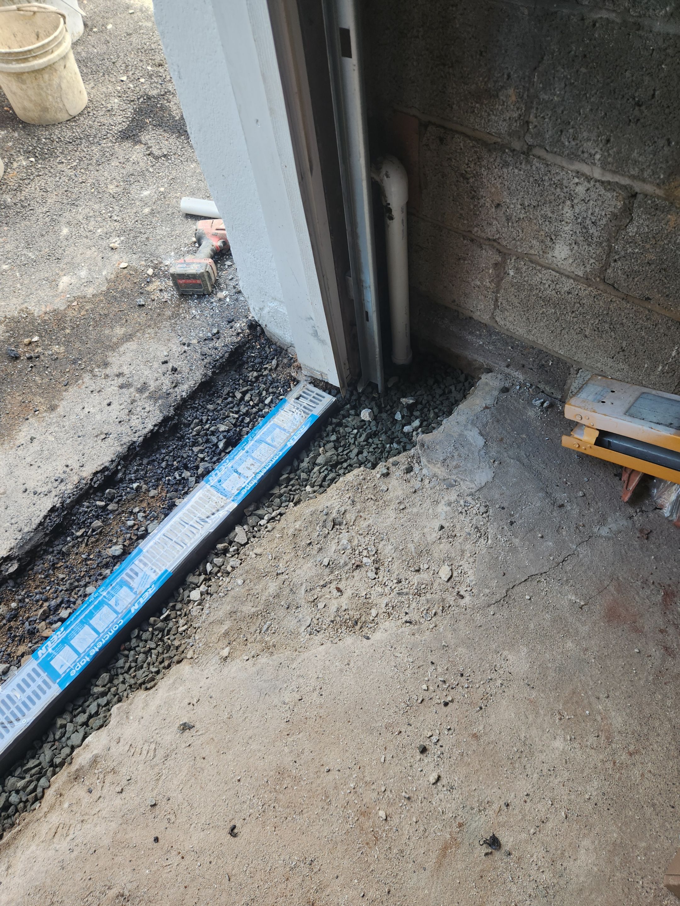 Interior French Drain West Orange NJ by Pure Service Pro, LLC 